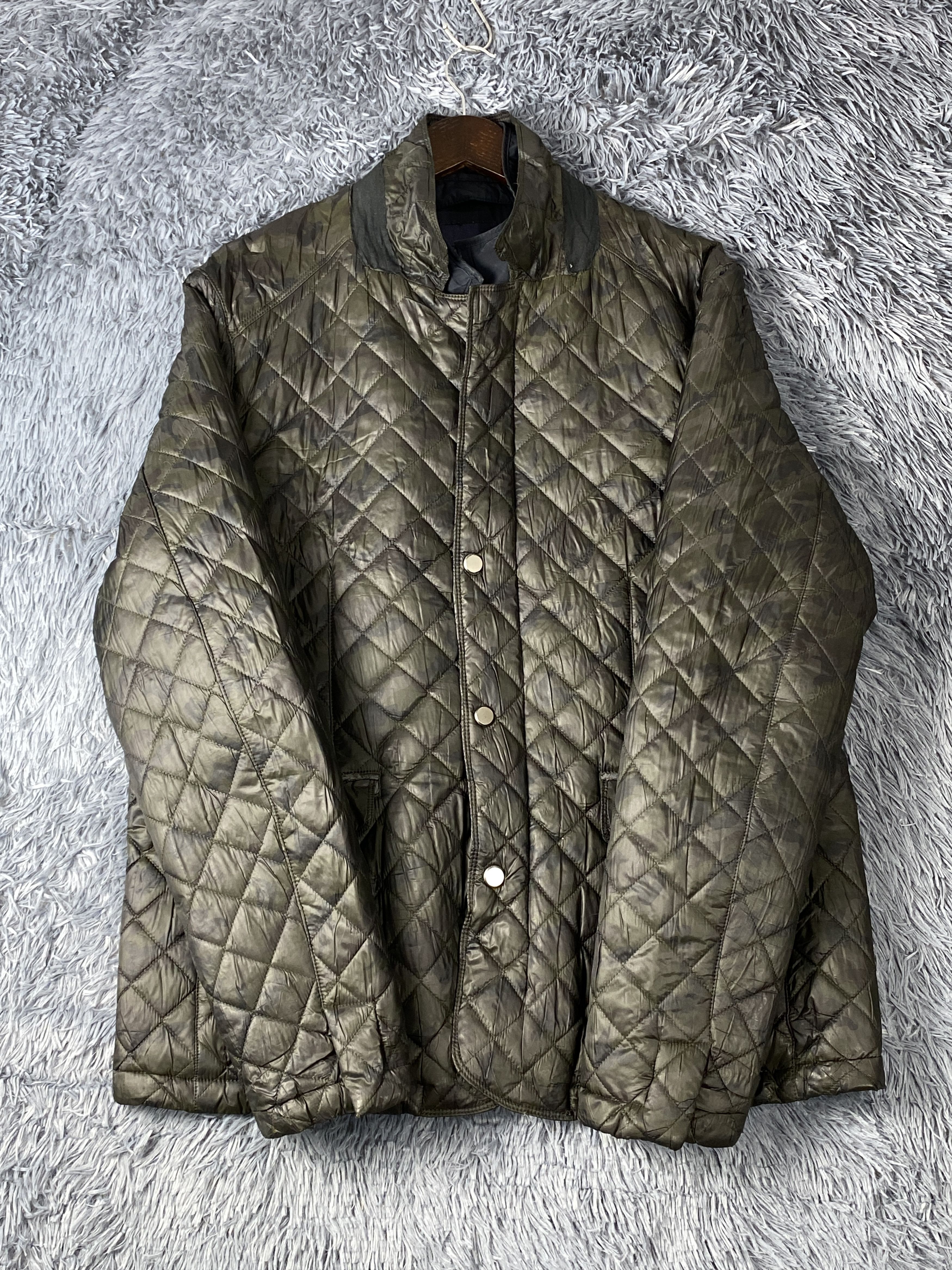 Zara Zara Man Quilted Camo Jacket Size US M / EU 48-50 / 2 - 7 Thumbnail