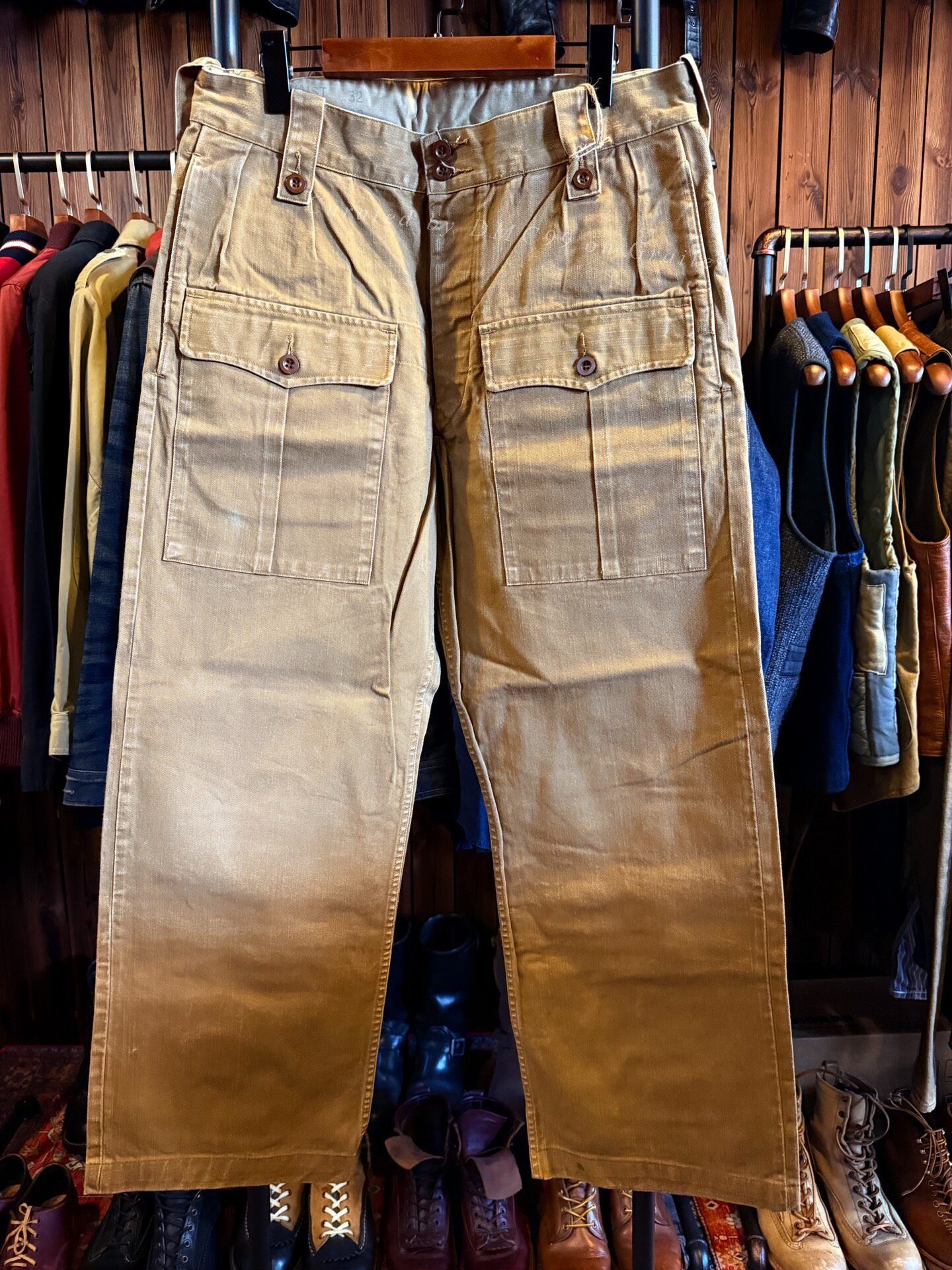 RRL Ralph Lauren RRL Classic Retro Work Pants Size US 32 / EU 48 - 1 Thumbnail
