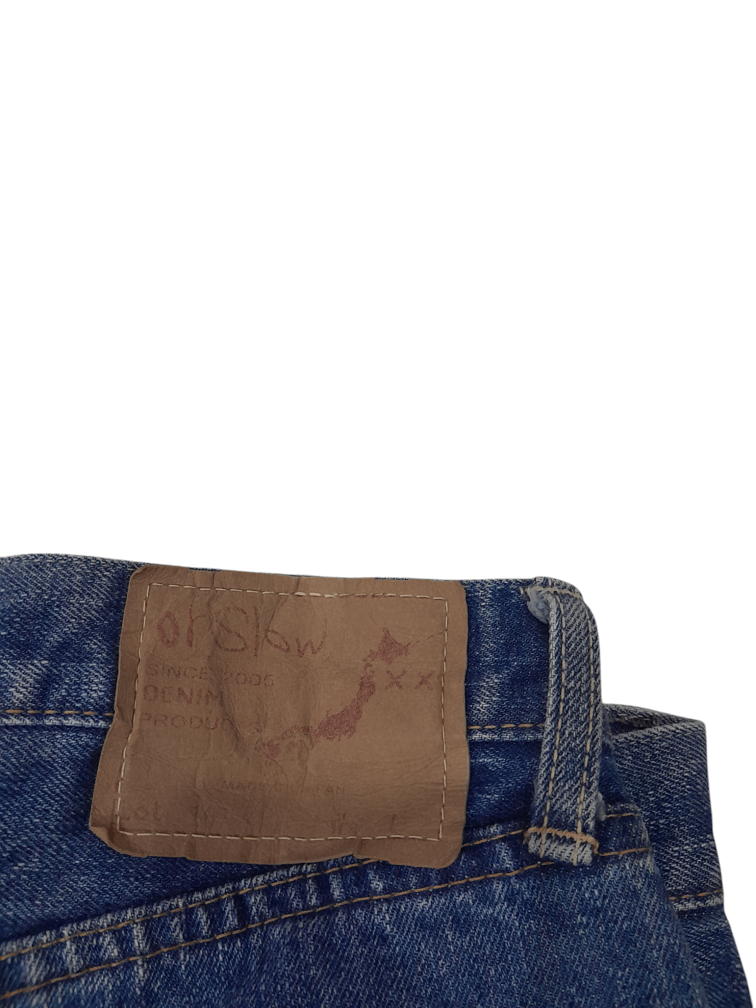 Orslow Orslow Japan Selvedge 107 Denim (F388) Waist 28 Size US 28 / EU 44 - 4 Thumbnail