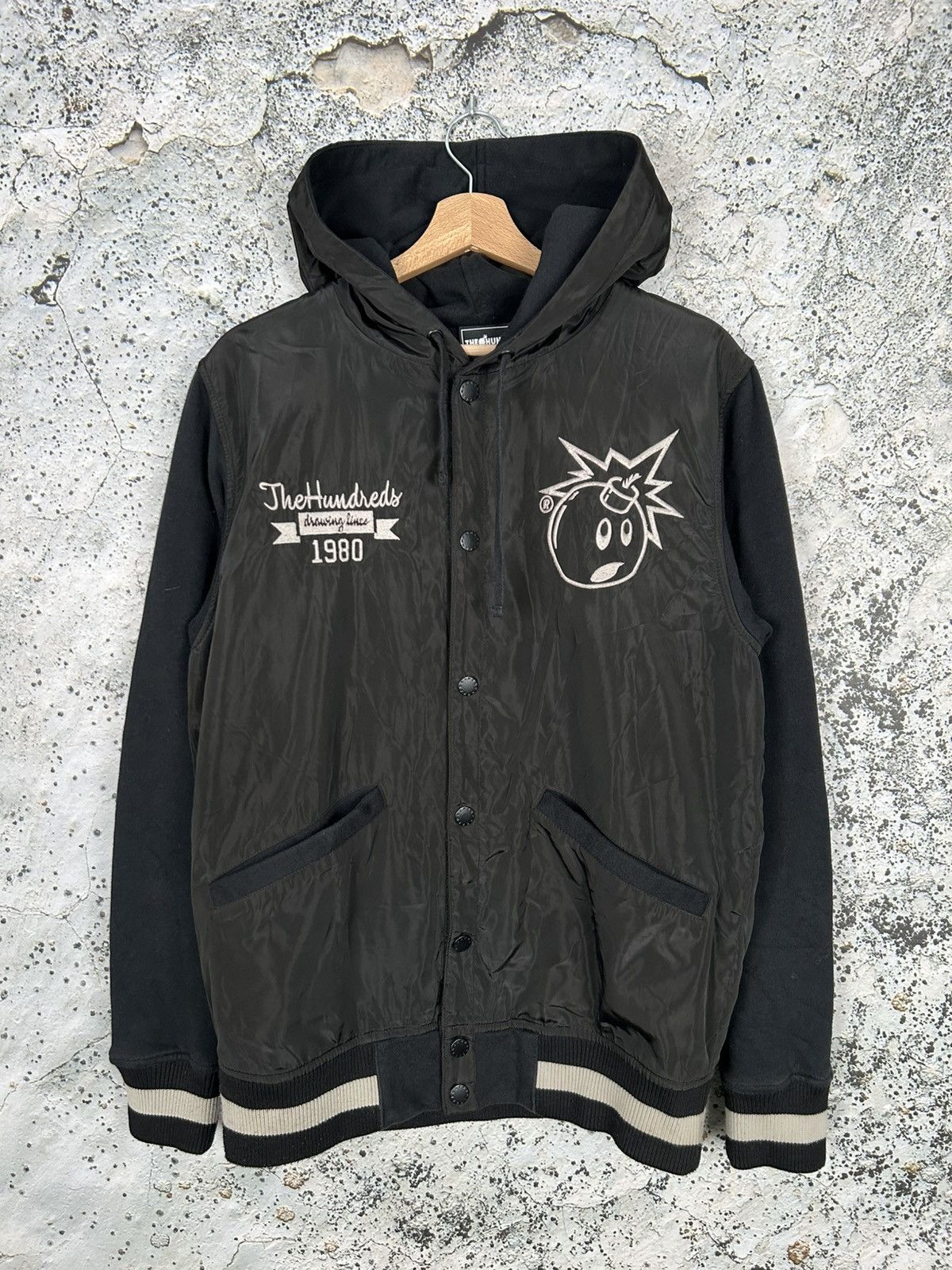The Hundreds Vintage The Hundreds Varsity Bomber Jacket Streetwear Hype Size US M / EU 48-50 / 2 - 1 Thumbnail