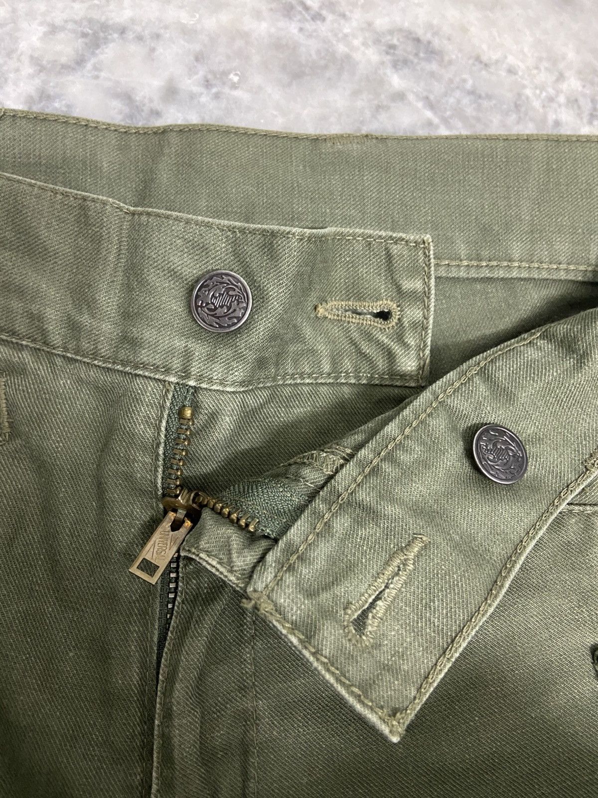 Sugar Cane 90s Denime Orizzonti Japan Military Trouser Pants Size US 29 - 9 Thumbnail