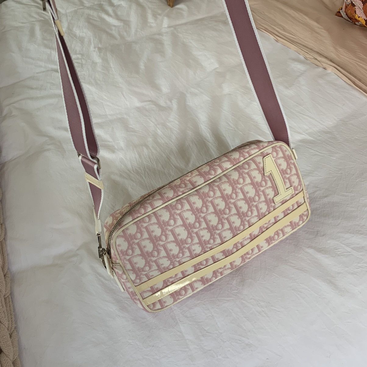 Dior Dior Trotter Monogram Shoulder Bag PINK Size ONE SIZE - 22 Thumbnail