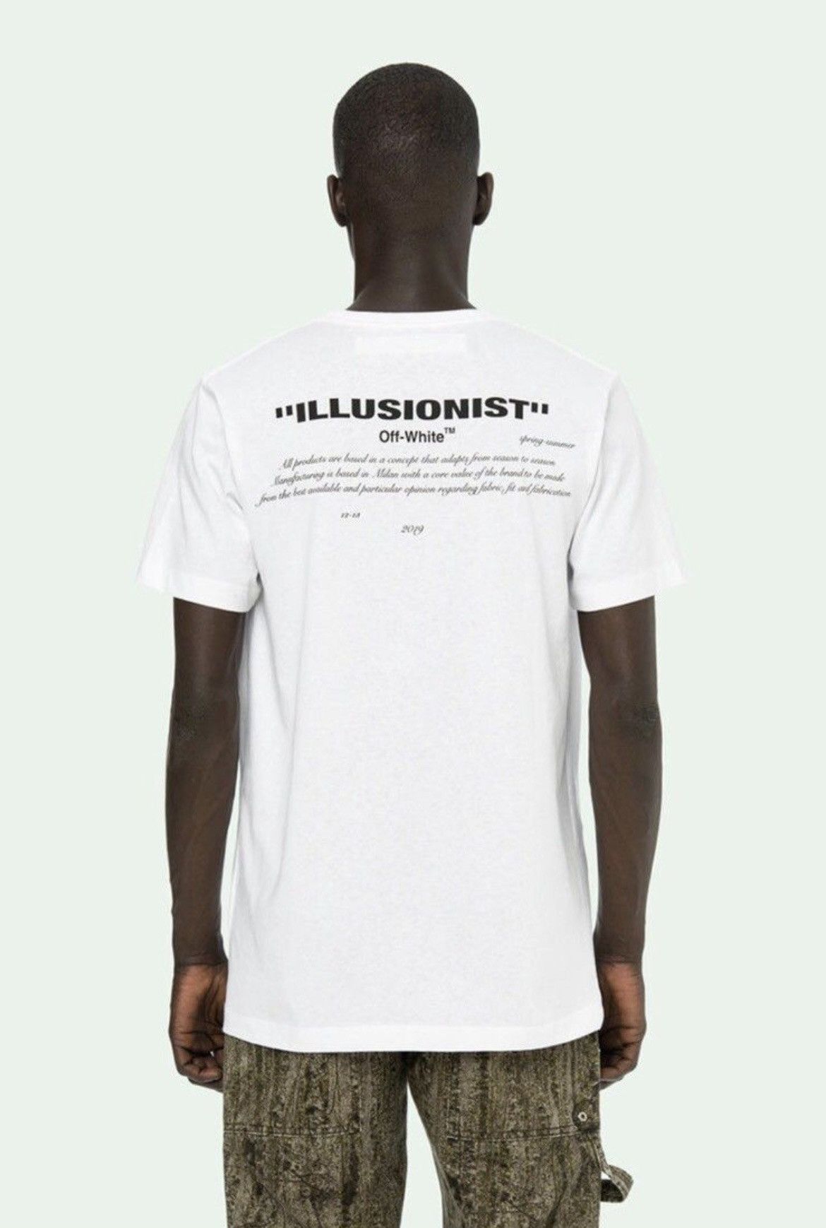 Michael Jackson Off White Virgil Abloh Off White x Michael Jackson illusionist Tee 2019 Grailed