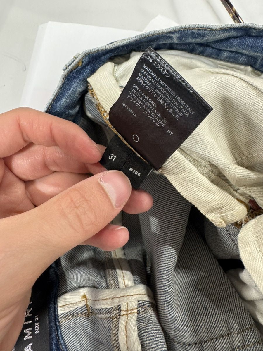 Amiri Amiri Thrasher Rainbow Patch Denim Jeans 1500$ Size US 31 - 6 Thumbnail