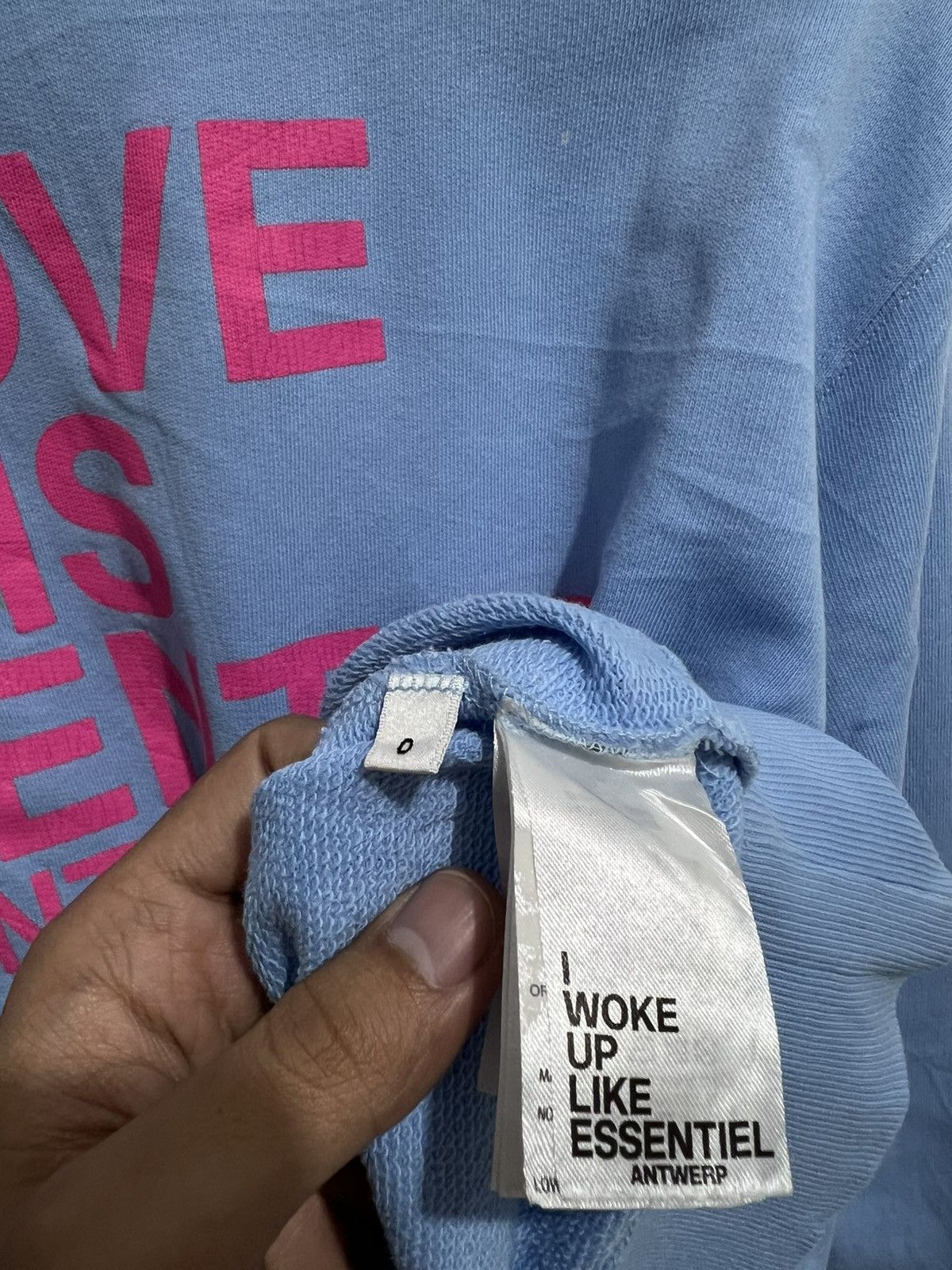 Essentiel Antwerp Essentiel Antwerp Dotega organic cotton sweatshirt Size XS / US 0-2 / IT 36-38 - 6 Thumbnail