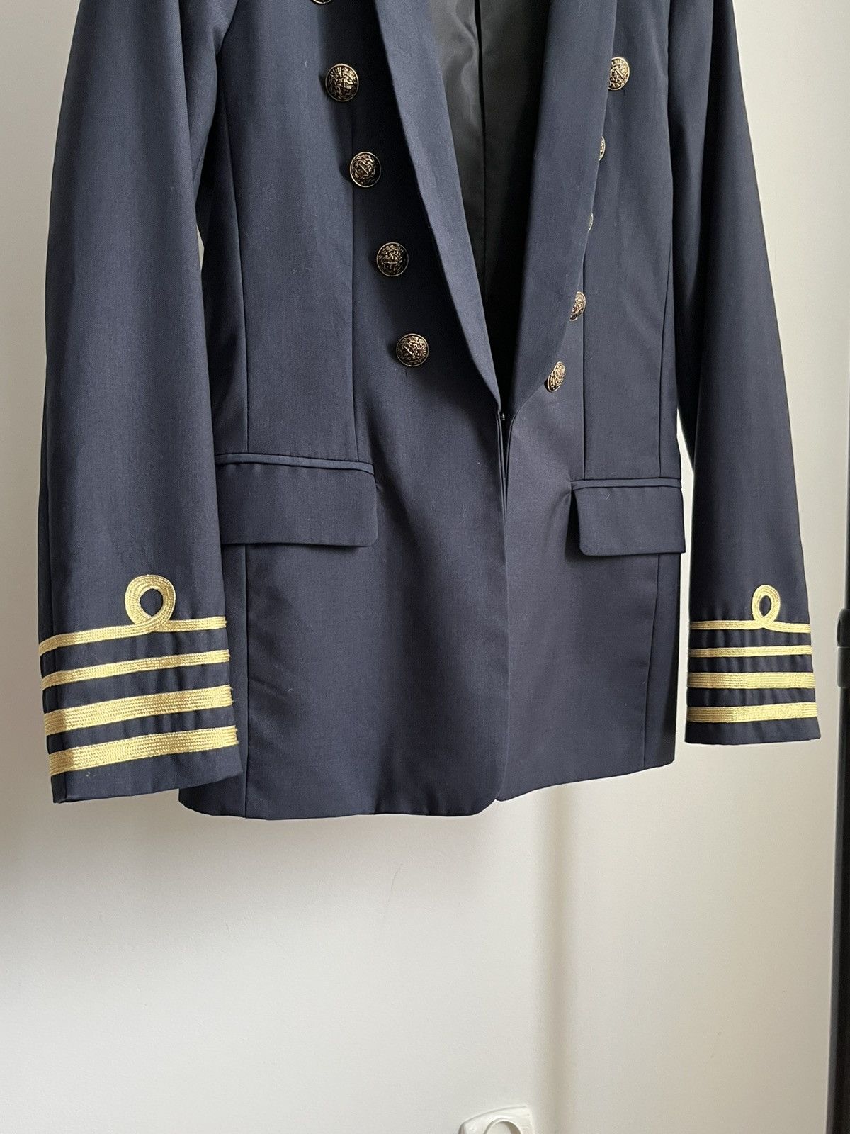 Attachment Super rare Attachment sailor wool blazer jacket Size 46R - 5 Thumbnail