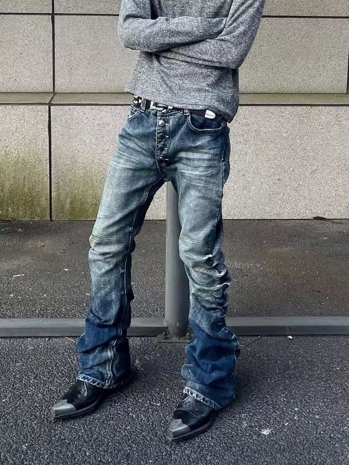 Other Designer Washing Skinny Bootcut Vintage Style Jeans Size US 32 / EU 48 - 1 Thumbnail