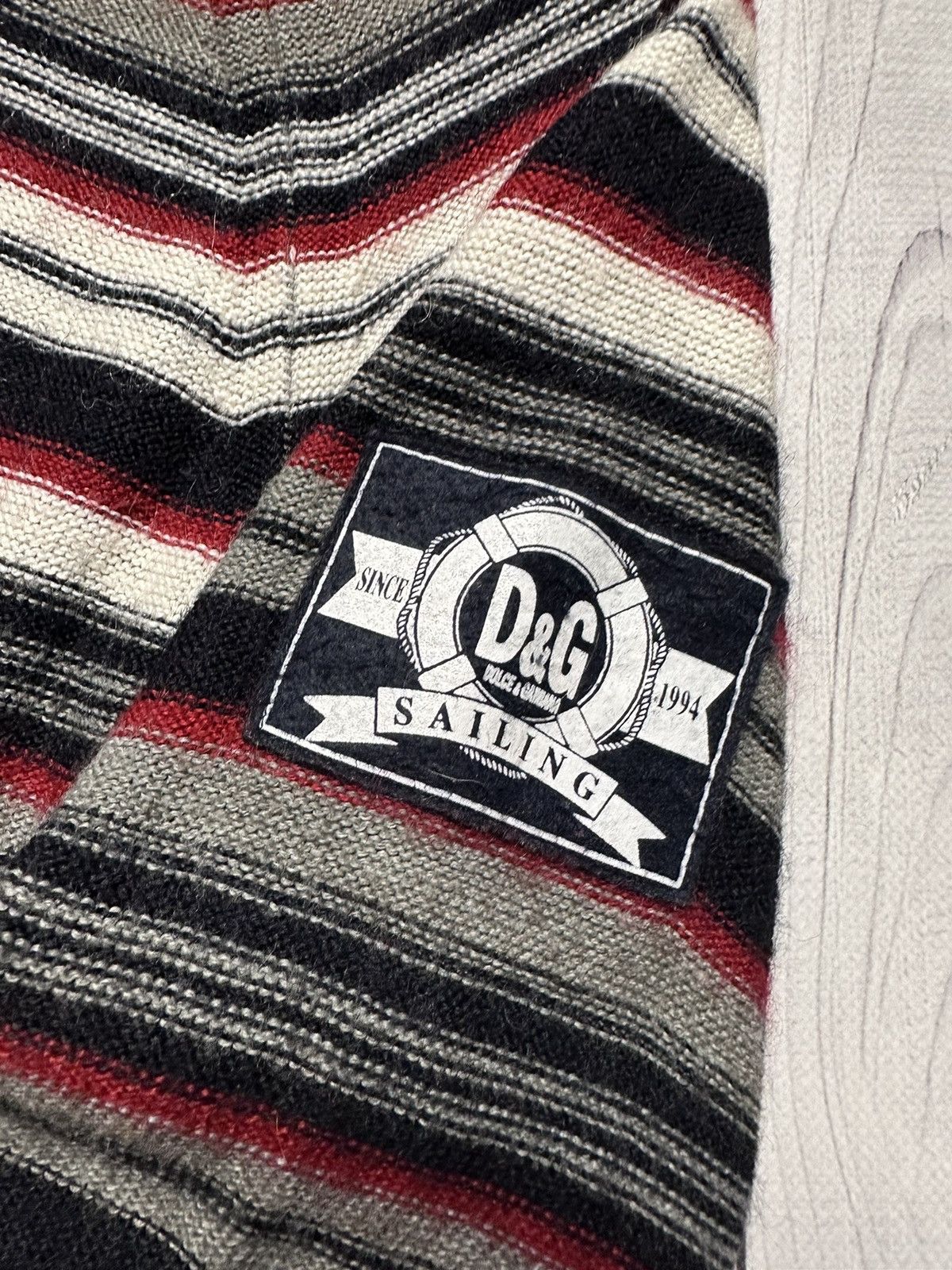 Dolce & Gabbana × Vintage Vintage Dolce Gabbana turtleneck striped sweater size M/L Size US M / EU 48-50 / 2 - 3 Thumbnail