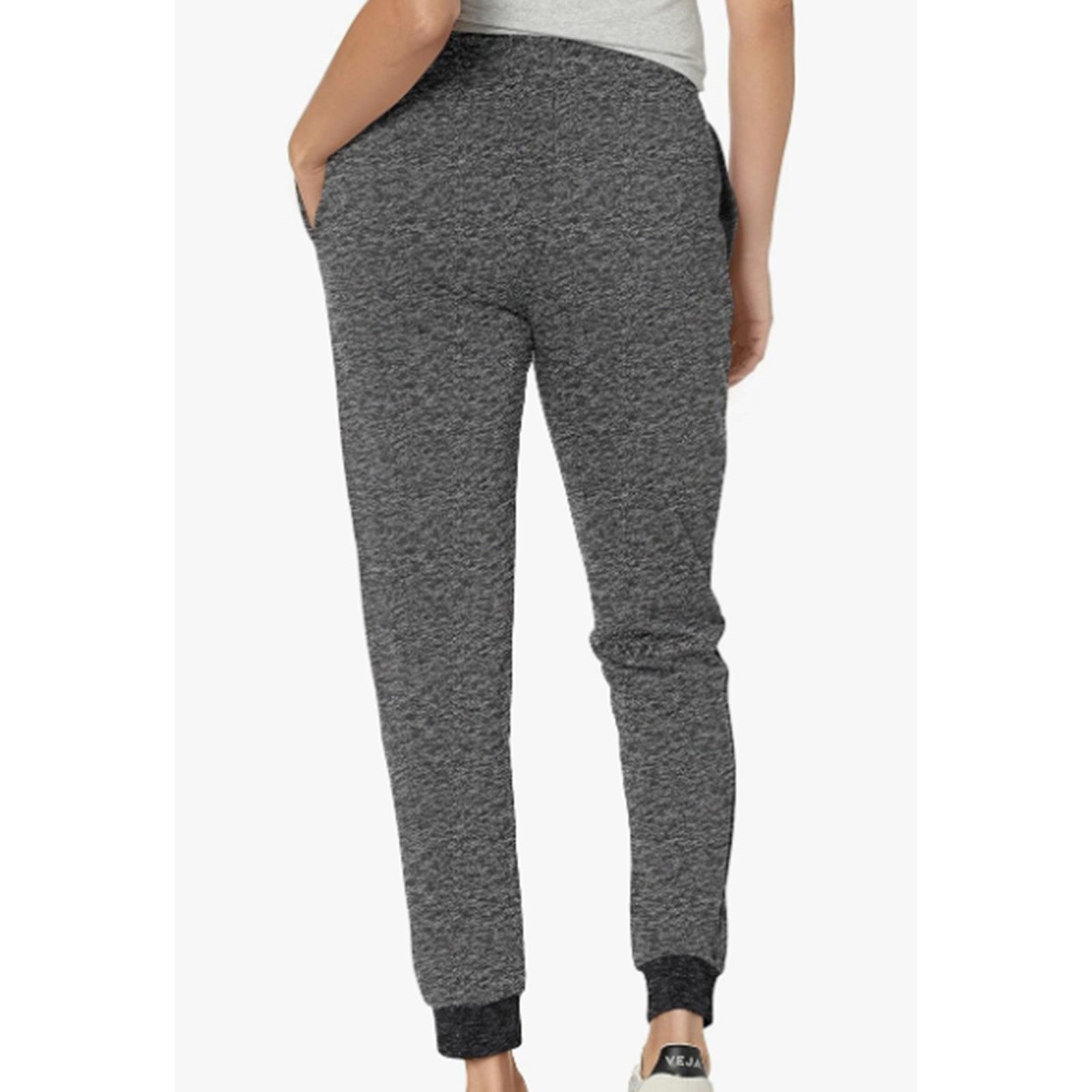 Lacoste Lacoste Women's Sport Fleece Drawstring Sweatpants Chine 2 Size 26" / US 2 / IT 38 - 3 Thumbnail