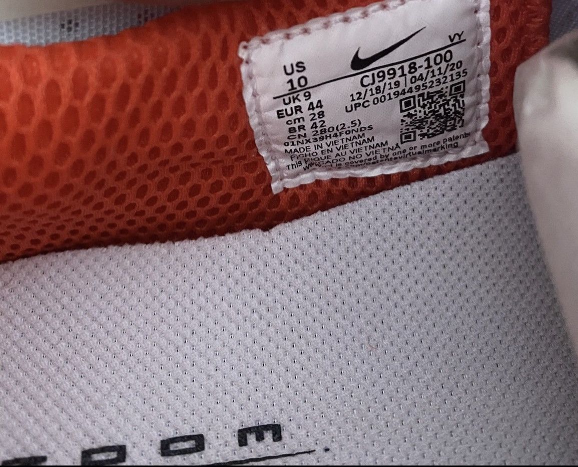 Nike × Stussy NEW Stussy Nike Air Kukini Spiridon Cage 2 White Size 10 Size US 10 / EU 43 - 7 Thumbnail