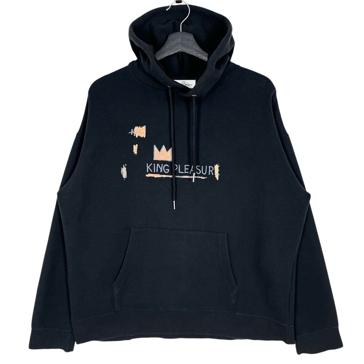 Jean-Michel Basquiat Jean Michael Basquiat King Pleasure Pull Over Hoodie Size US M / EU 48-50 / 2 - 2 Thumbnail