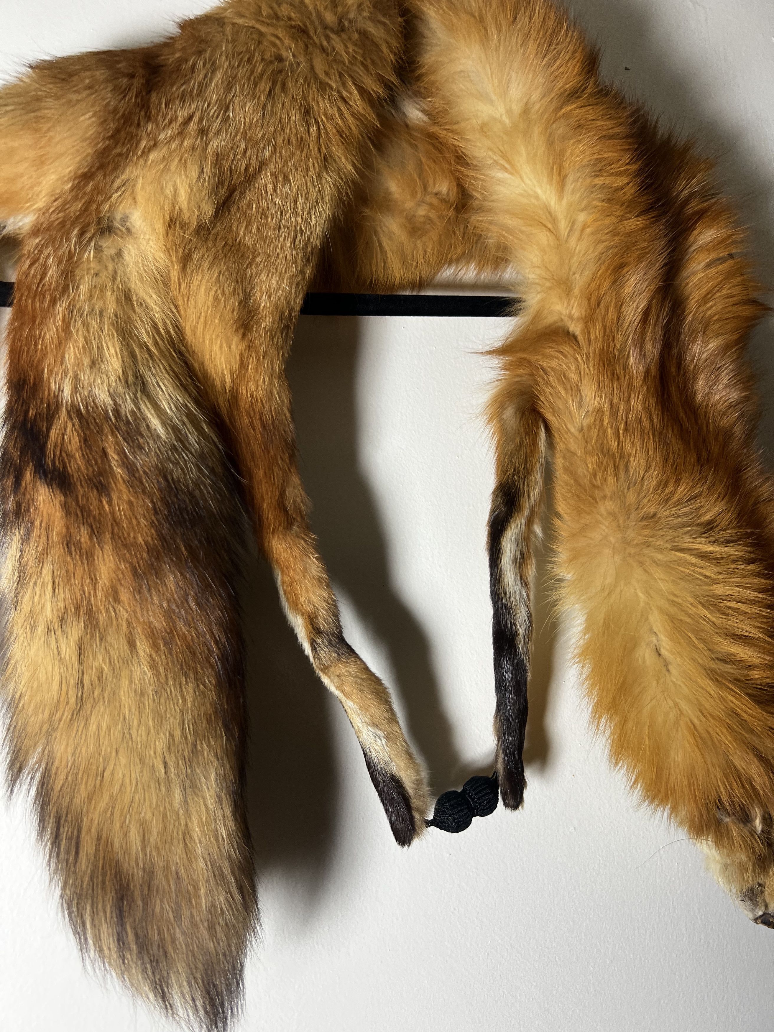 Other × Vintage Vintage 1940's-1950's Red Fox Fur Taxidermy Pelt - Fox Stole Size ONE SIZE - 7 Thumbnail