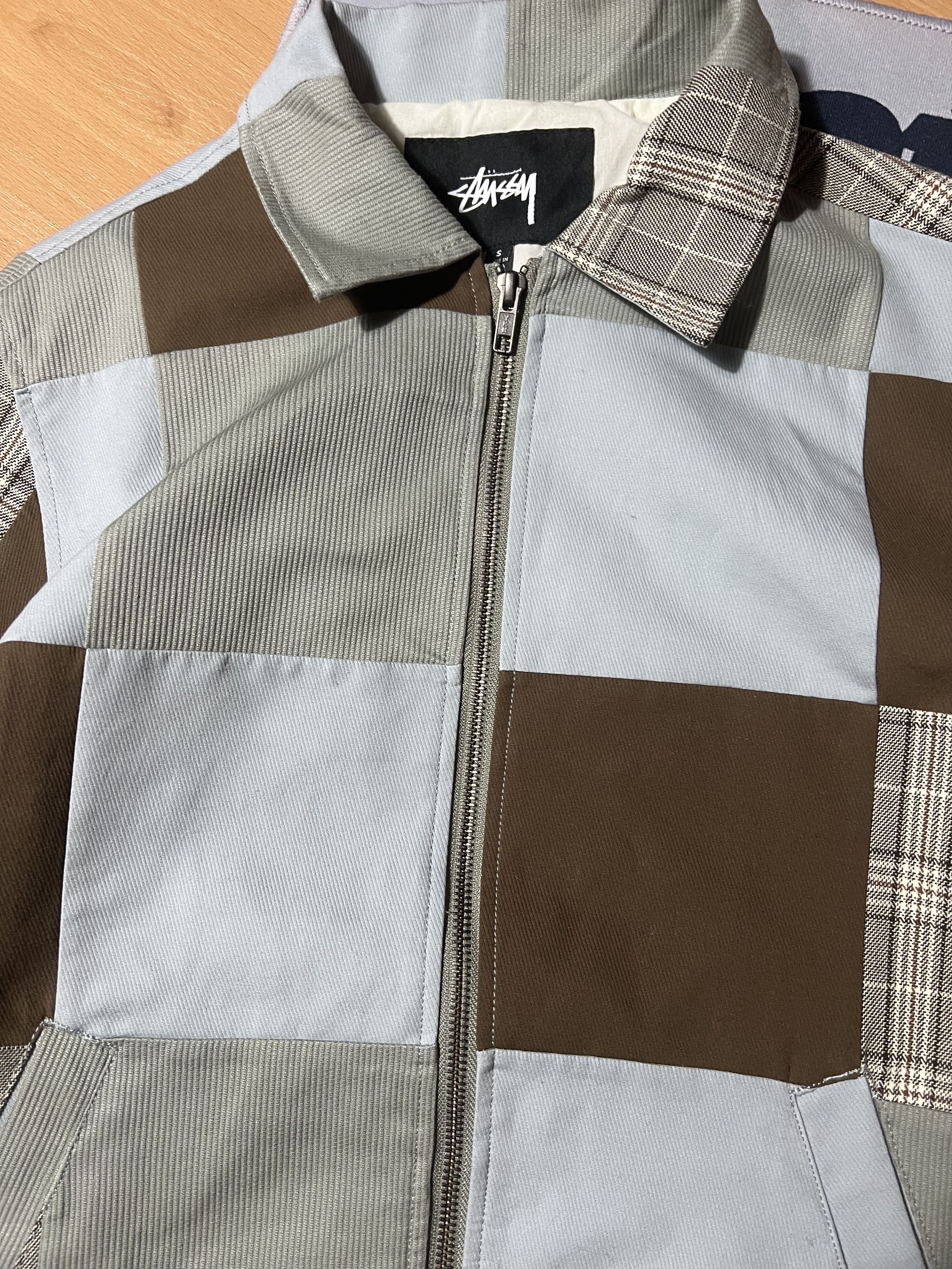Stussy Stussy Patchwork Panel Zip Jacket Size US S / EU 44-46 / 1 - 4 Thumbnail