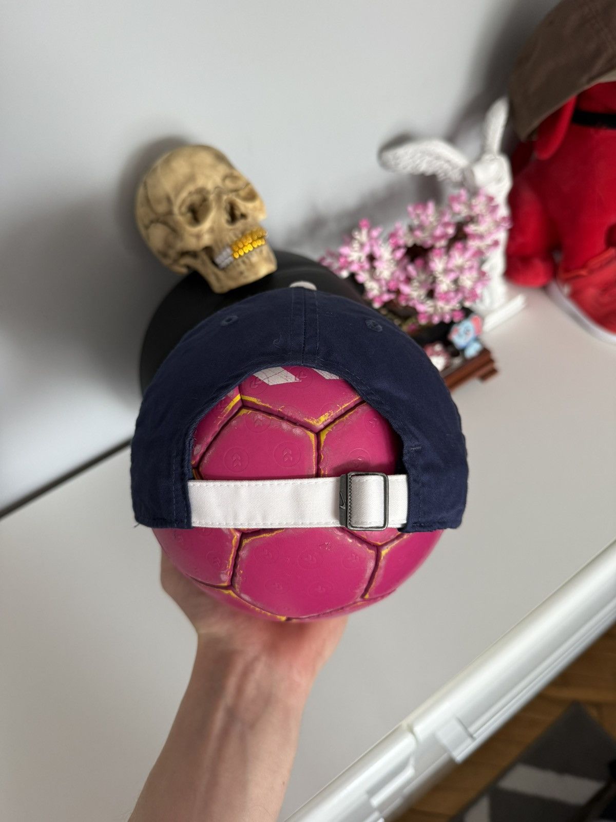 Nike × Vintage Nike Air Max vintage 00’s Y2K Swoosh Cap Hat One Size Size ONE SIZE - 10 Thumbnail