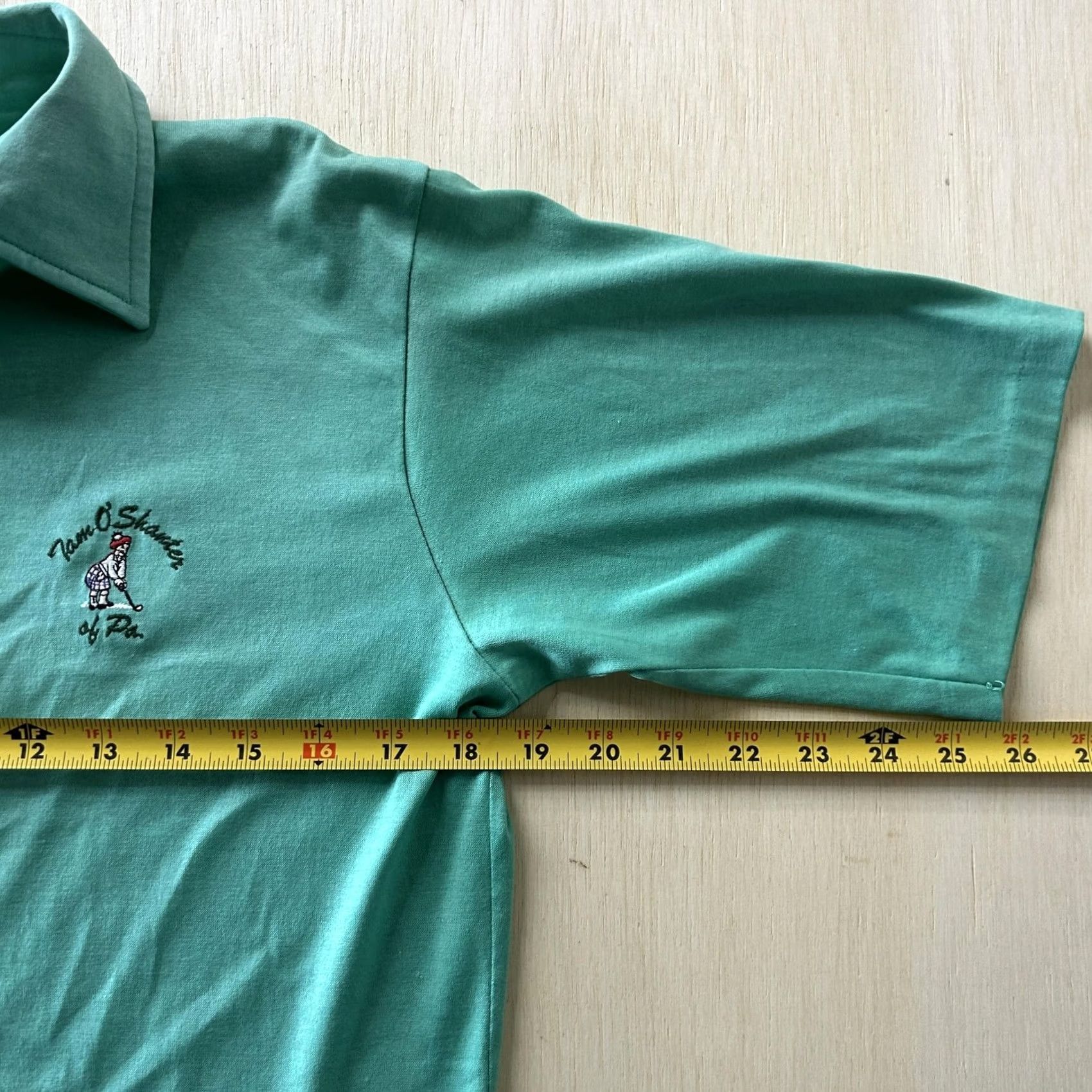 Vintage VINTAGE Pickering Polo Shirt Mens M Green Short Sleeve Embroidered Golfer Size US M / EU 48-50 / 2 - 5 Thumbnail