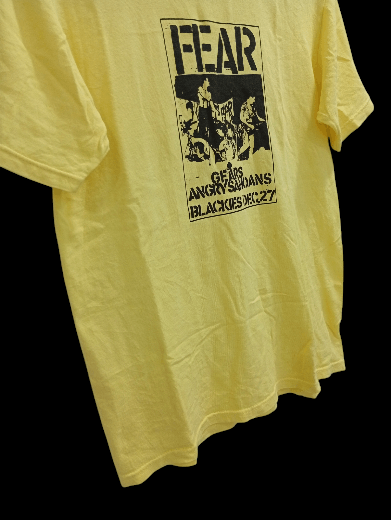 Band Tees × Vintage 🔥🔥Fear Gears Angry Samoans Punk Band Promo Flyer T-Shirt Size US S / EU 44-46 / 1 - 5 Thumbnail