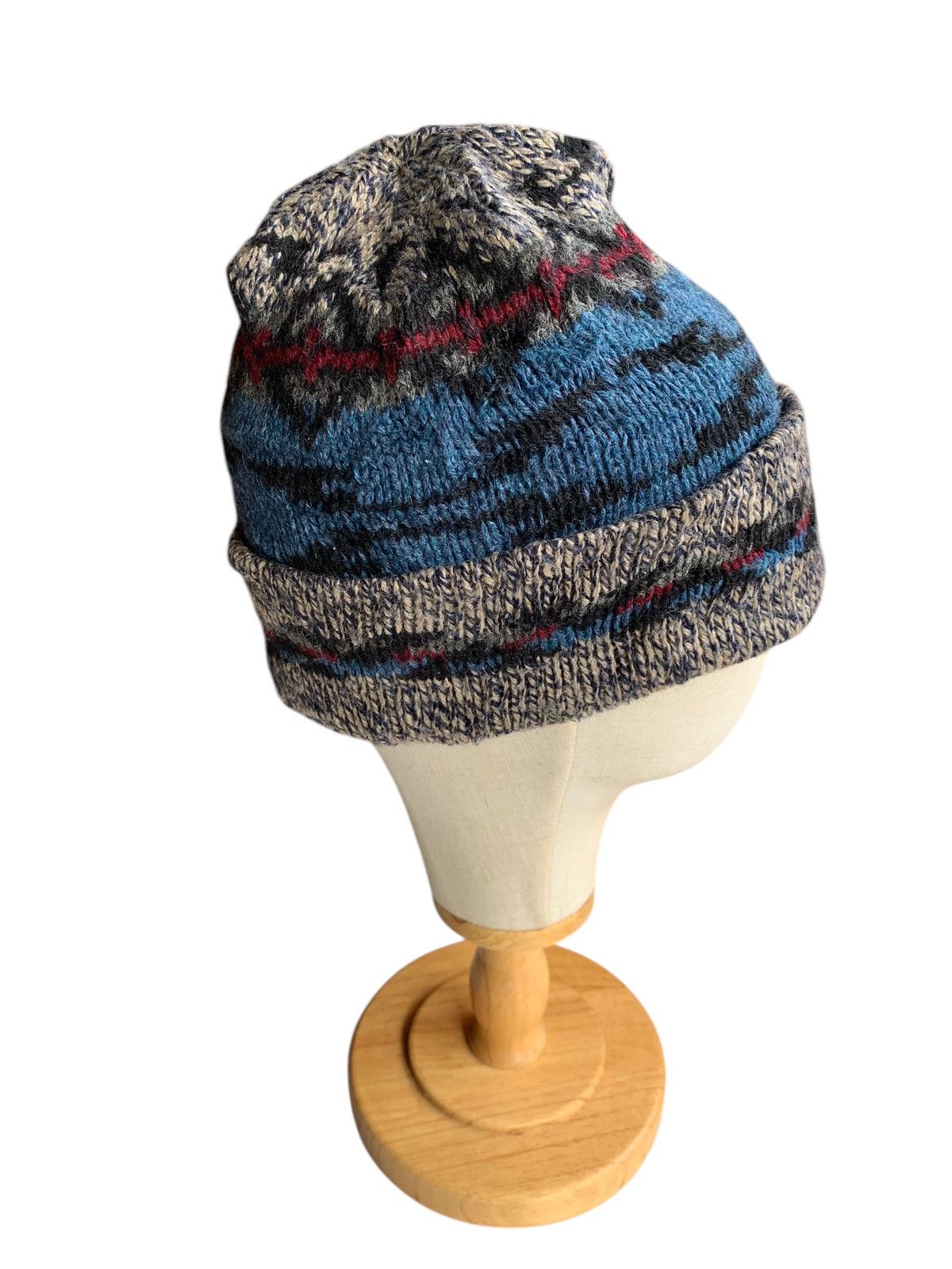 Japanese Brand × Kapital × Vintage Knitted Made In Usa Rare Design Winter Session Beanie Hats Size ONE SIZE - 1 Thumbnail