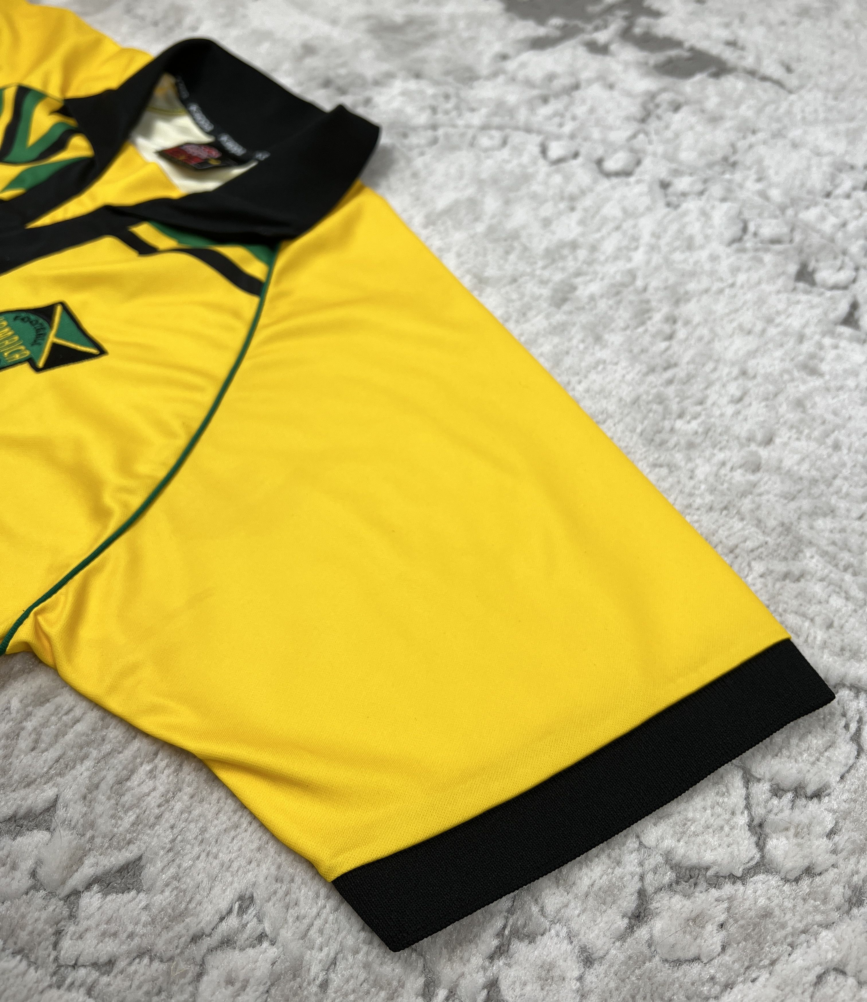 Kappa Vintage Jamaica Kappa Home Jersey 1998 World Cup "Hall 22" Size US L / EU 52-54 / 3 - 4 Thumbnail