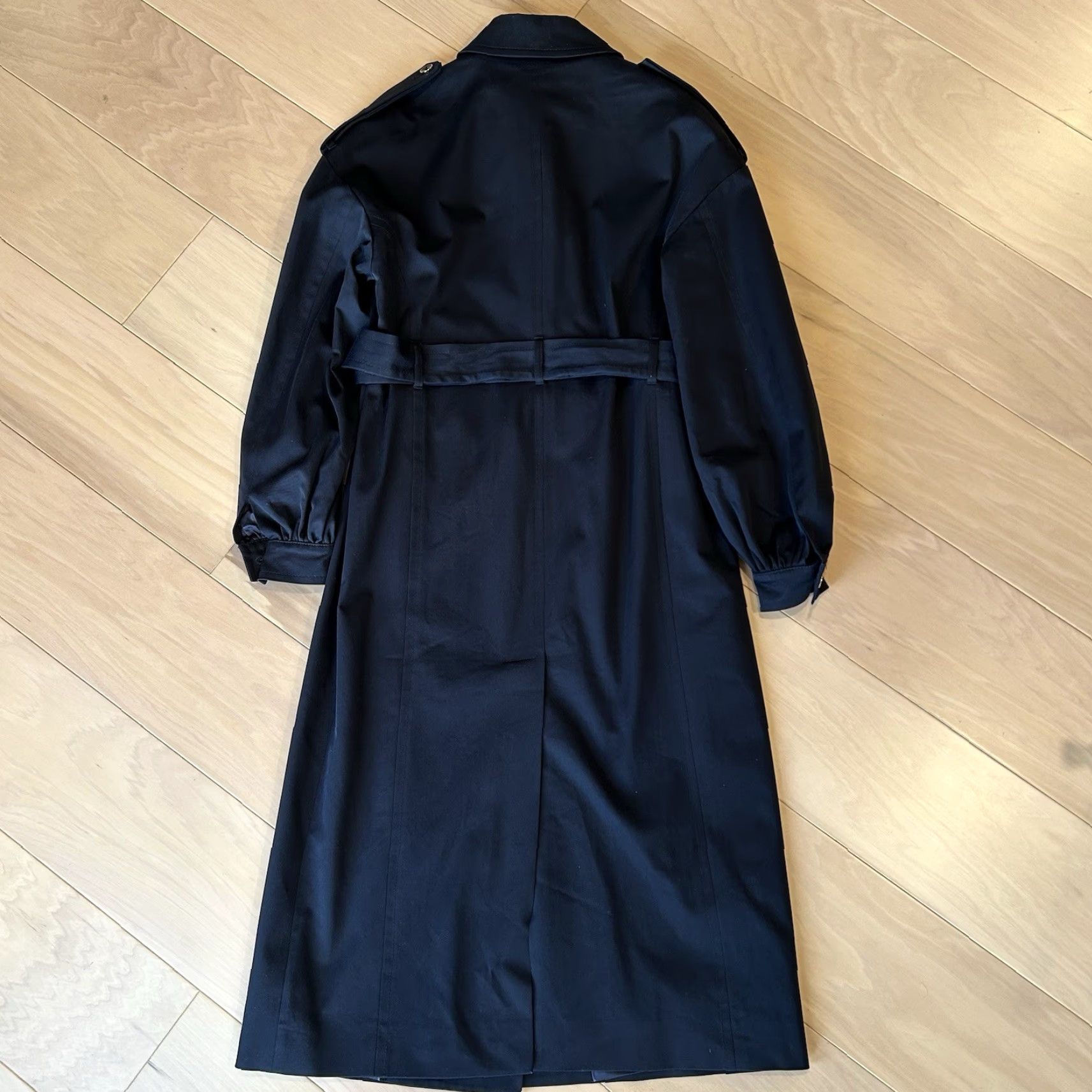 Ted Baker Ted Baker London Lightweight Belted Trench Coat Navy Blue Women’s 2 Coat for Women Trench Coat Vintage No Size XS / US 0-2 / IT 36-38 - 5 Thumbnail
