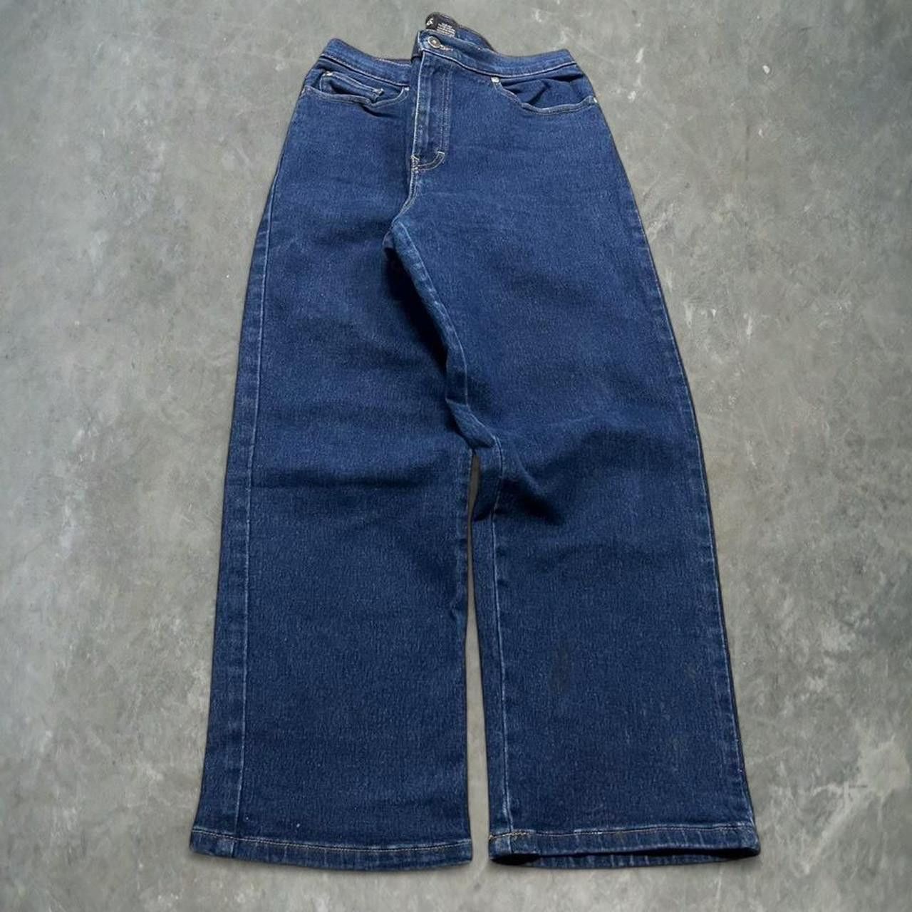 Vintage Crazy Vintage Y2K Blue dark wash Straight leg Denim jeans Size US 32 / EU 48 - 3 Thumbnail