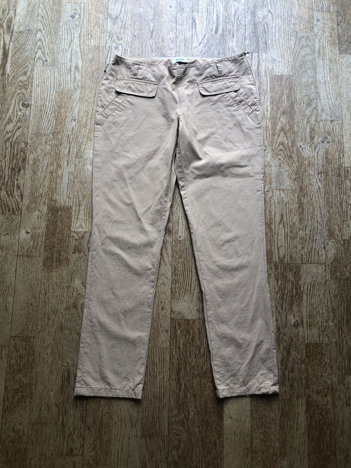 Moschino MOSCHINO JEANS VINTAGE NO WAIST PANTS Size US 29 - 1 Thumbnail