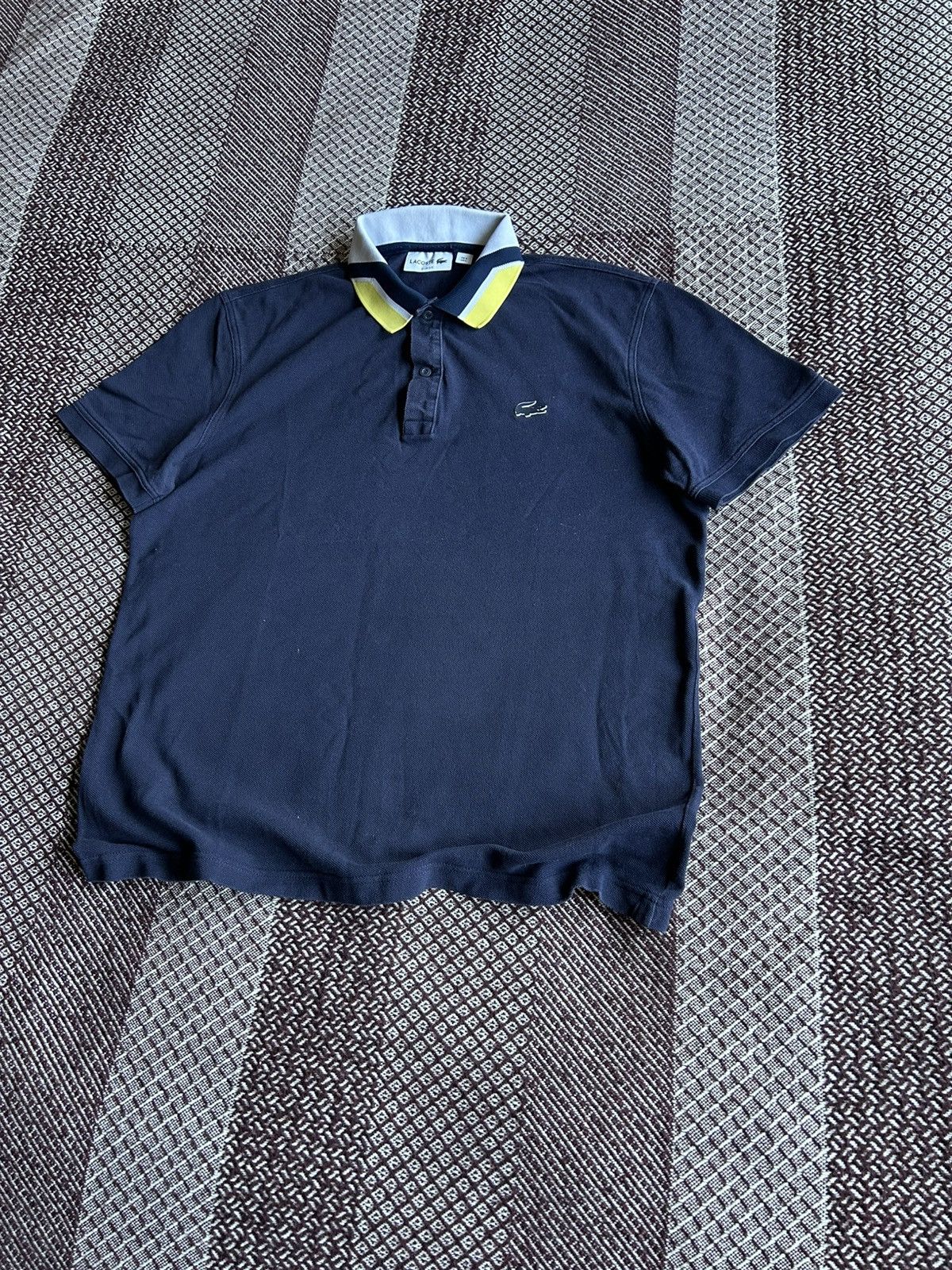 Lacoste × Vintage Lacoste Slim Fit Polo Shirt Men Solid Style Size Large Size US L / EU 52-54 / 3 - 2 Thumbnail