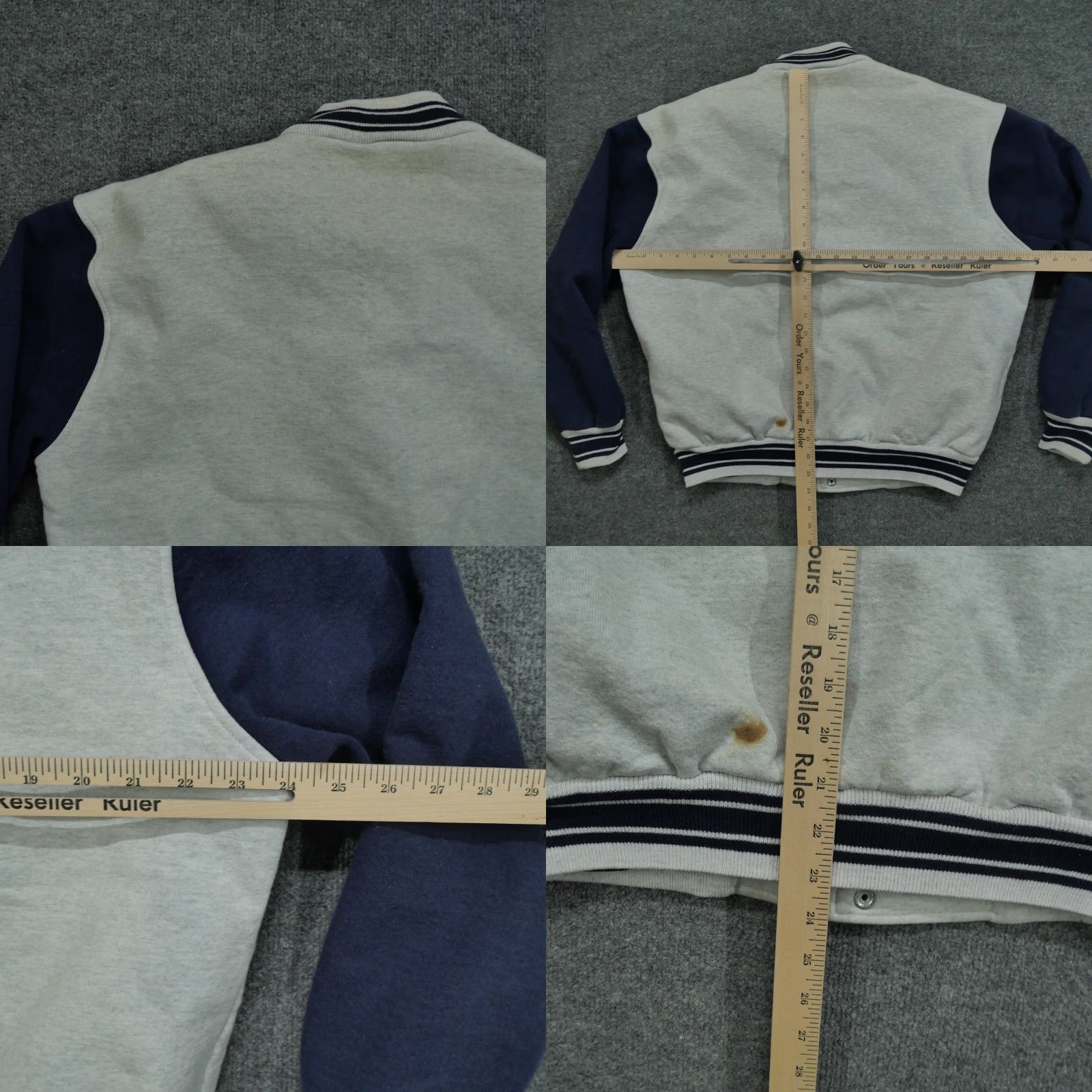 Fruit Of The Loom VINTAGE Fruit of the Loom Jacket Mens L Green Department Of Justice 90s Casual Reg Regular Size US L / EU 52-54 / 3 - 9 Thumbnail