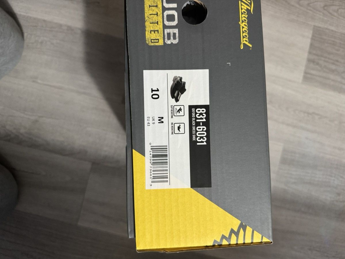 Thorogood THOROGOOD 831-6031 OXFORD SIZE 10 BRAND NEW WITH BOX!!!! Size US 10 / EU 43 - 6 Thumbnail