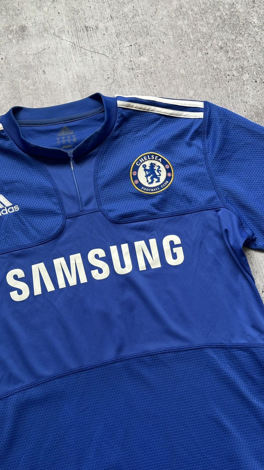 Adidas 2009/10 Adidas Chelsea FC Vintage Home Soccer Jersey Size US M / EU 48-50 / 2 - 4 Thumbnail