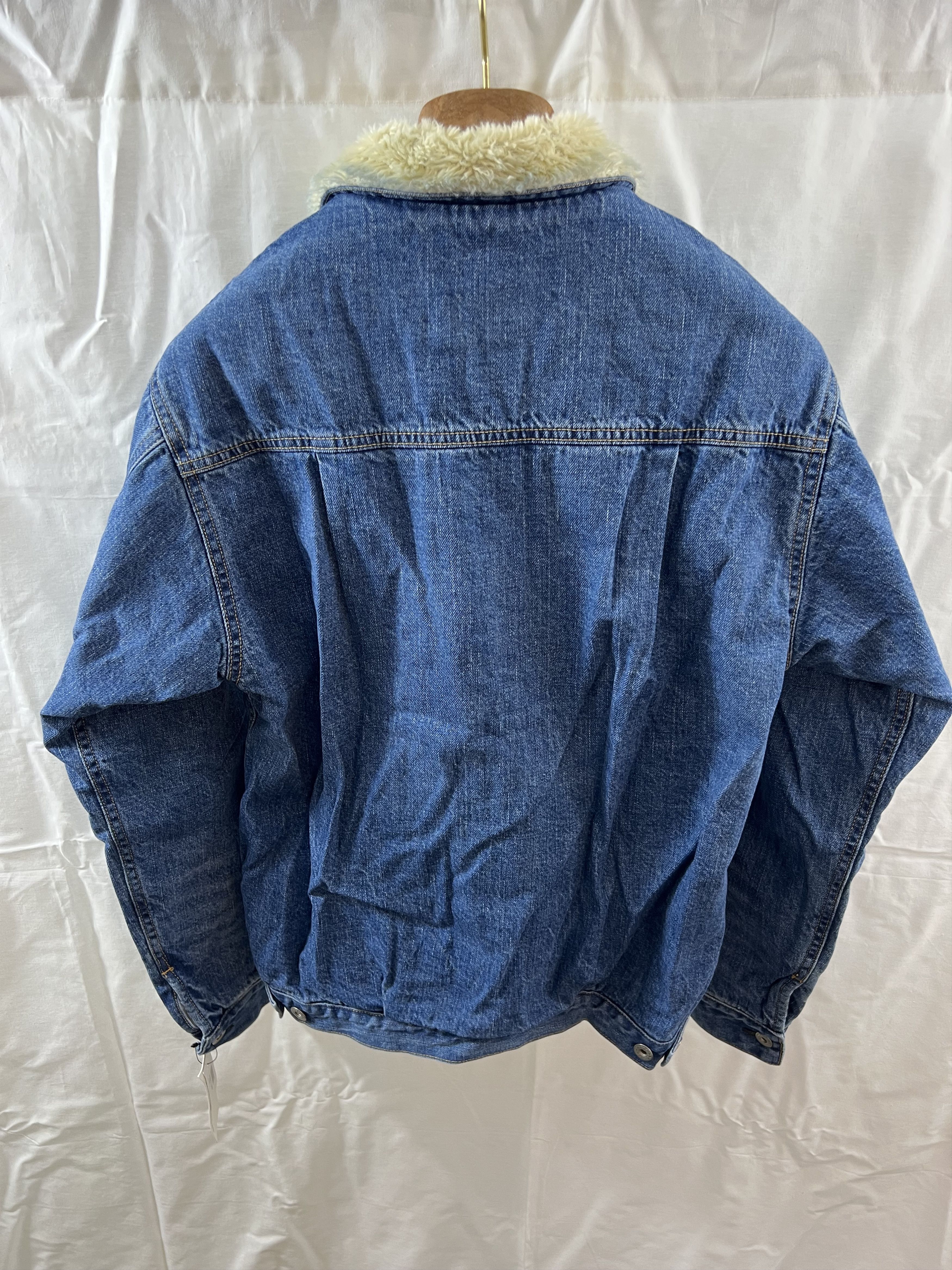 Beams Japan Beams Japan Denim Boa Jacket, Type II, Faux Shearling, JP L Size US M / EU 48-50 / 2 - 8 Thumbnail