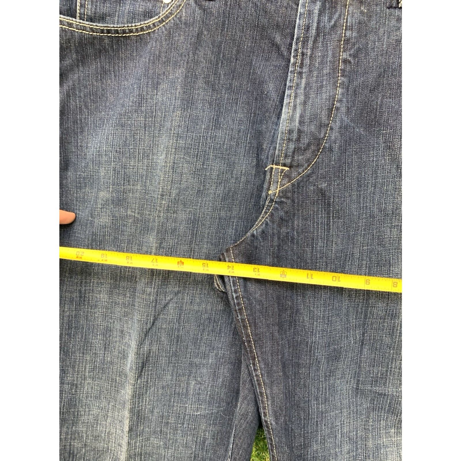 Sean John VINTAGE Sean John Jeans Mens 38 Wide-Leg Denim Baggy Casual 90s Grunge Cyber Hip Hop Size US 38 / EU 54 - 6 Thumbnail