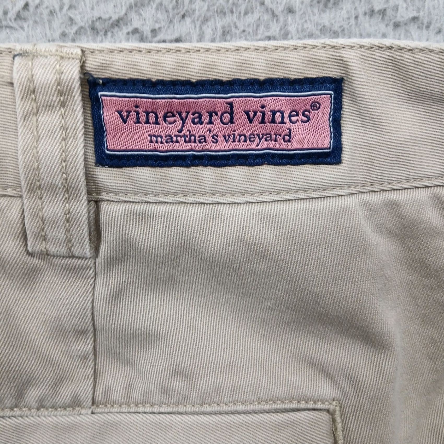 Vineyard Vines Vineyard Vines Chino Pants Beige 100% Cotton 42x34 Pre-owned Size US 42 / EU 58 - 4 Thumbnail