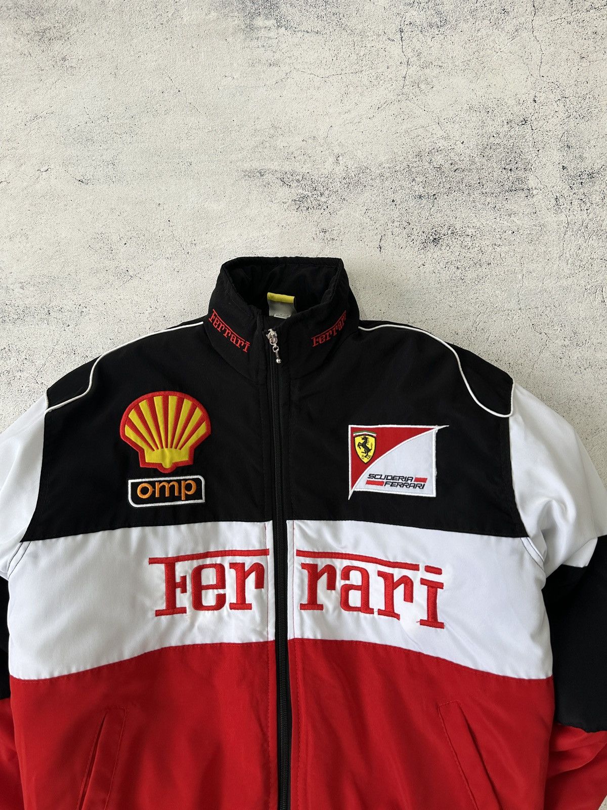 Ferrari × Vintage 🩸RARE🩸Ferrari Vintage Big Logo y2k Jacket Size US M / EU 48-50 / 2 - 6 Thumbnail
