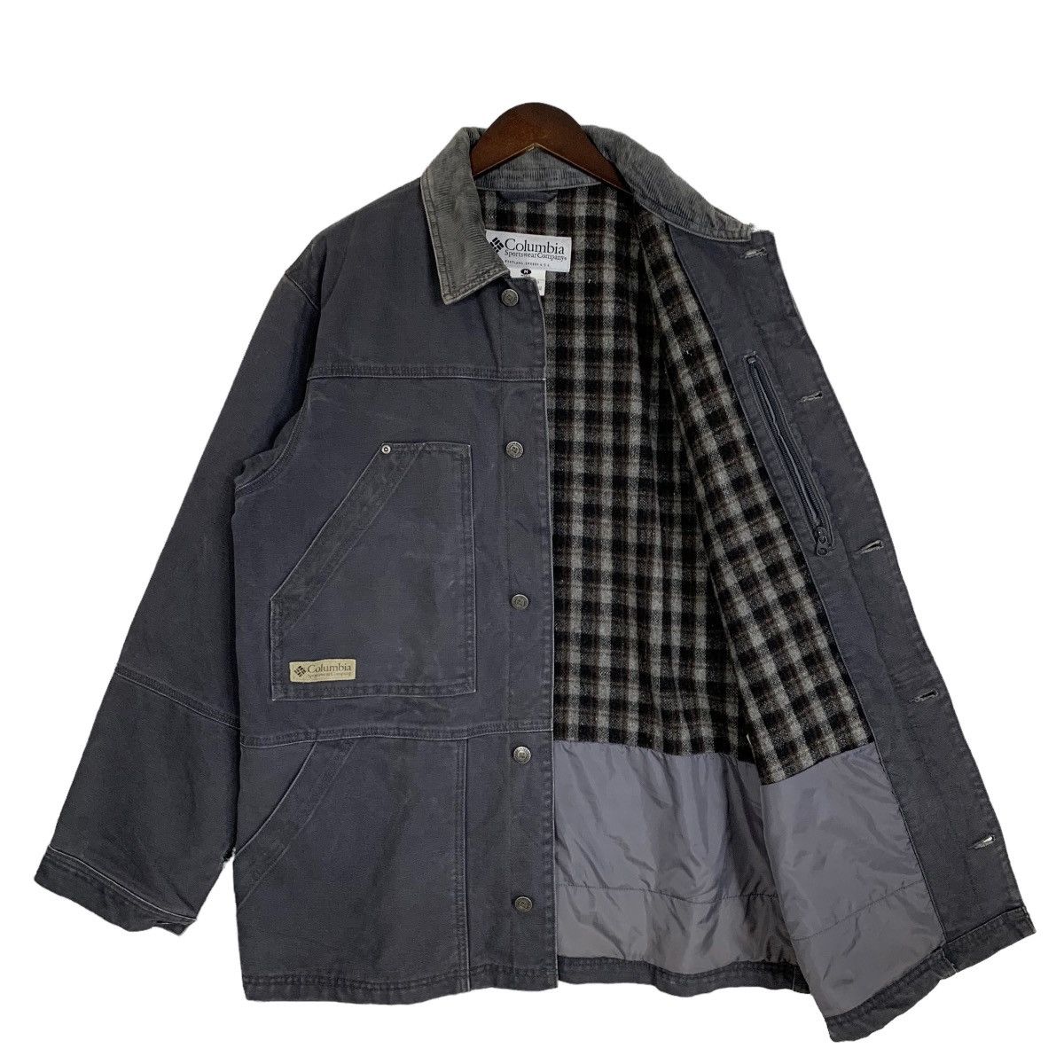 Columbia Vintage Columbia F03 PM5027 Cavas Workwear Jacket Size L Size US L / EU 52-54 / 3 - 7 Thumbnail