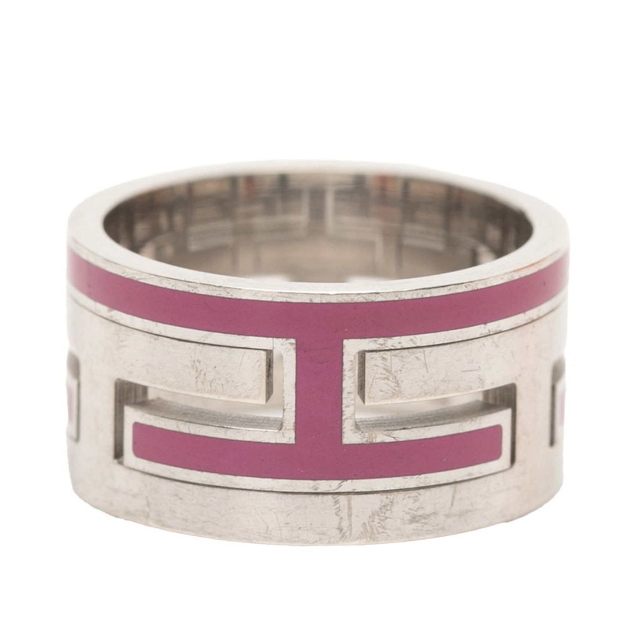 Hermes Hermes Move Ash Ring #49 SV925 Silver Women's HERMES Size ONE SIZE - 1 Thumbnail