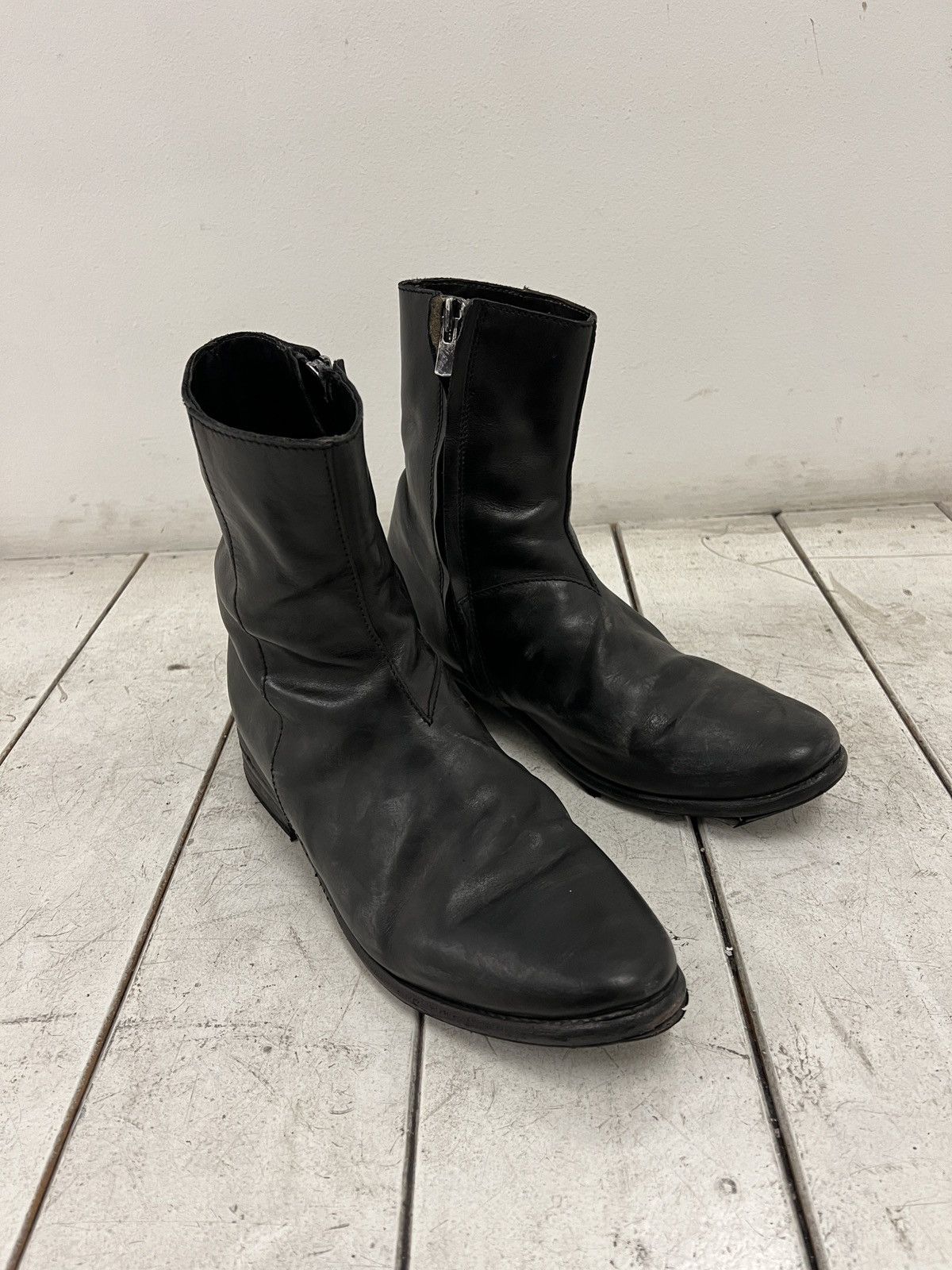 Poeme Bohemien Poeme Bohemien - Zip boot - horse culatta Size US 11.5 / EU 44-45 - 4 Thumbnail