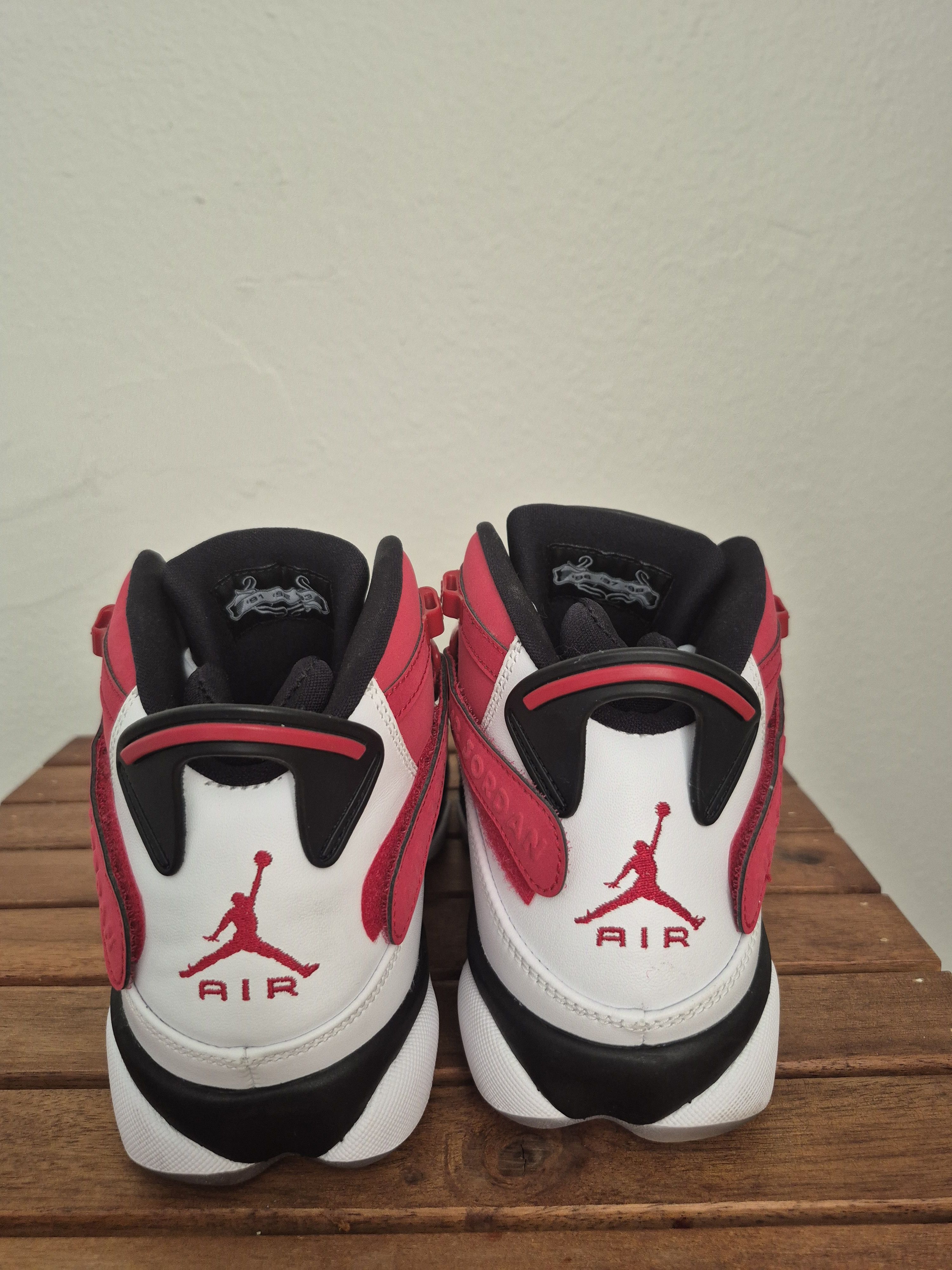 Nike Jordan 6 Rings White Carmine Size US 9.5 / EU 42-43 - 3 Thumbnail