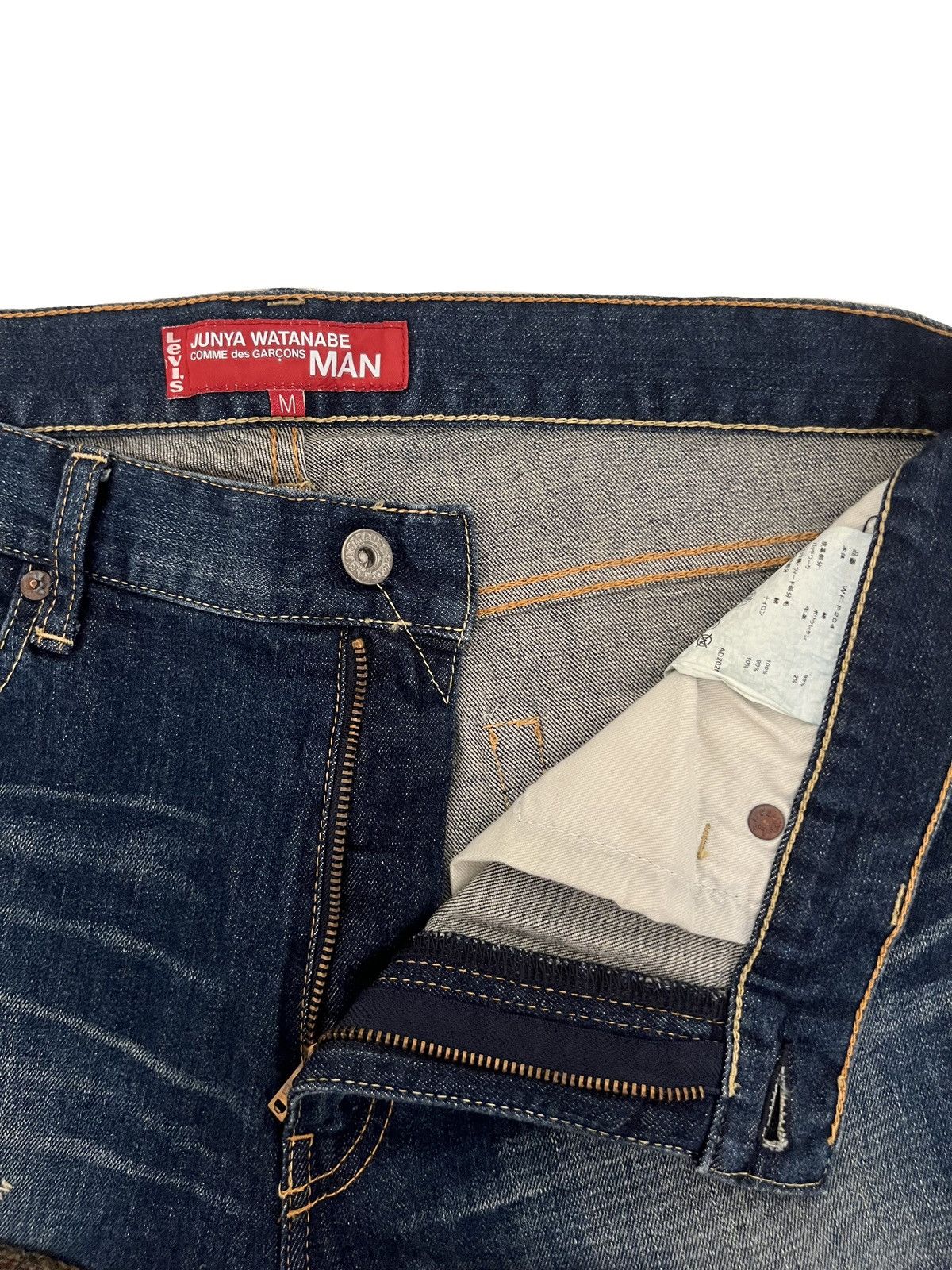 Comme des Garcons × Junya Watanabe × Levi's Junya Watanabe x Levis 513 Patchwork Jeans Size US 32 / EU 48 - 3 Thumbnail