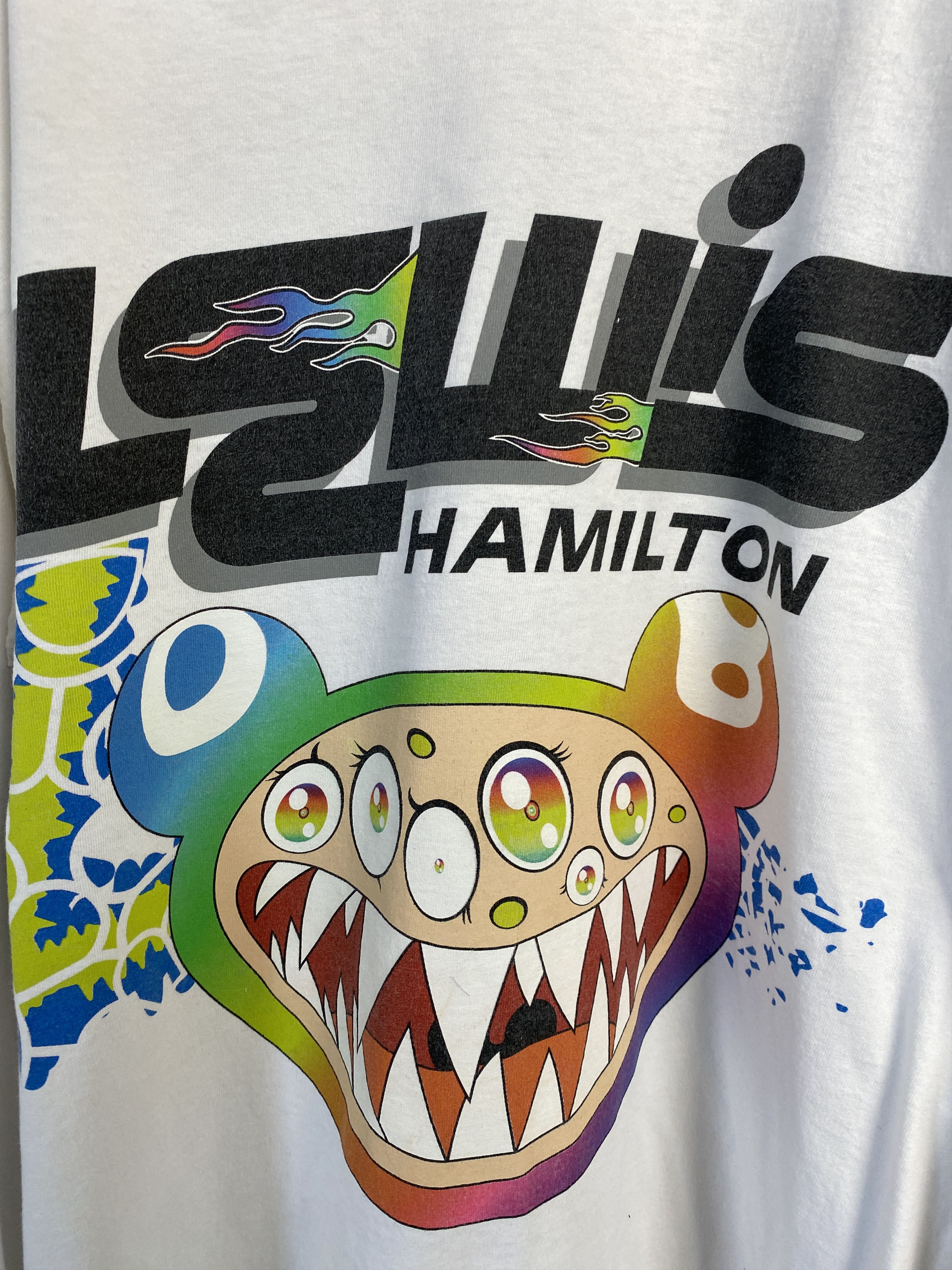 Takashi Murakami Takashi Murakami +44 Lewis Hamilton long sleeve t-shirt tee Size US L / EU 52-54 / 3 - 2 Thumbnail