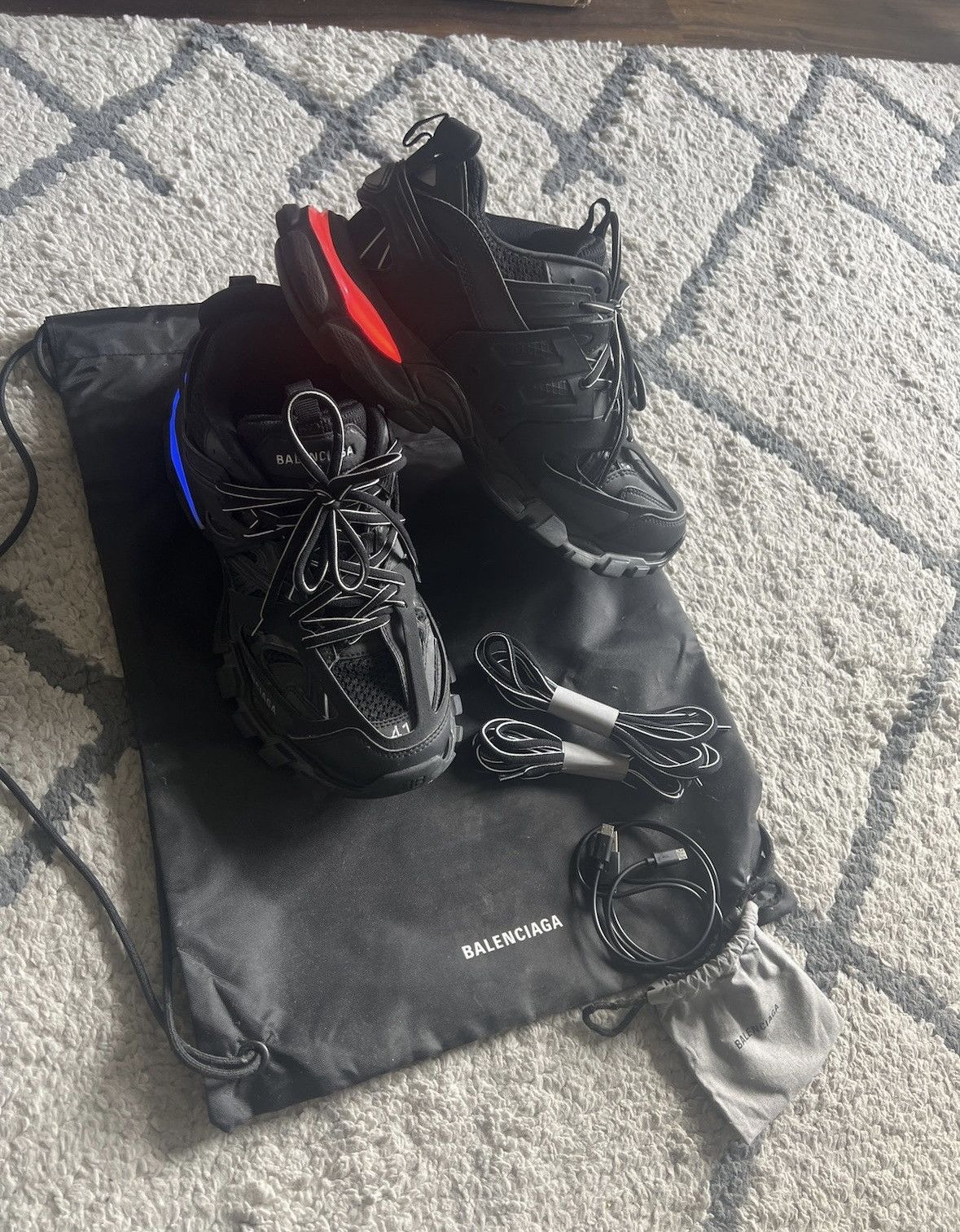 Balenciaga Light up Balenciaga track 41 Grailed