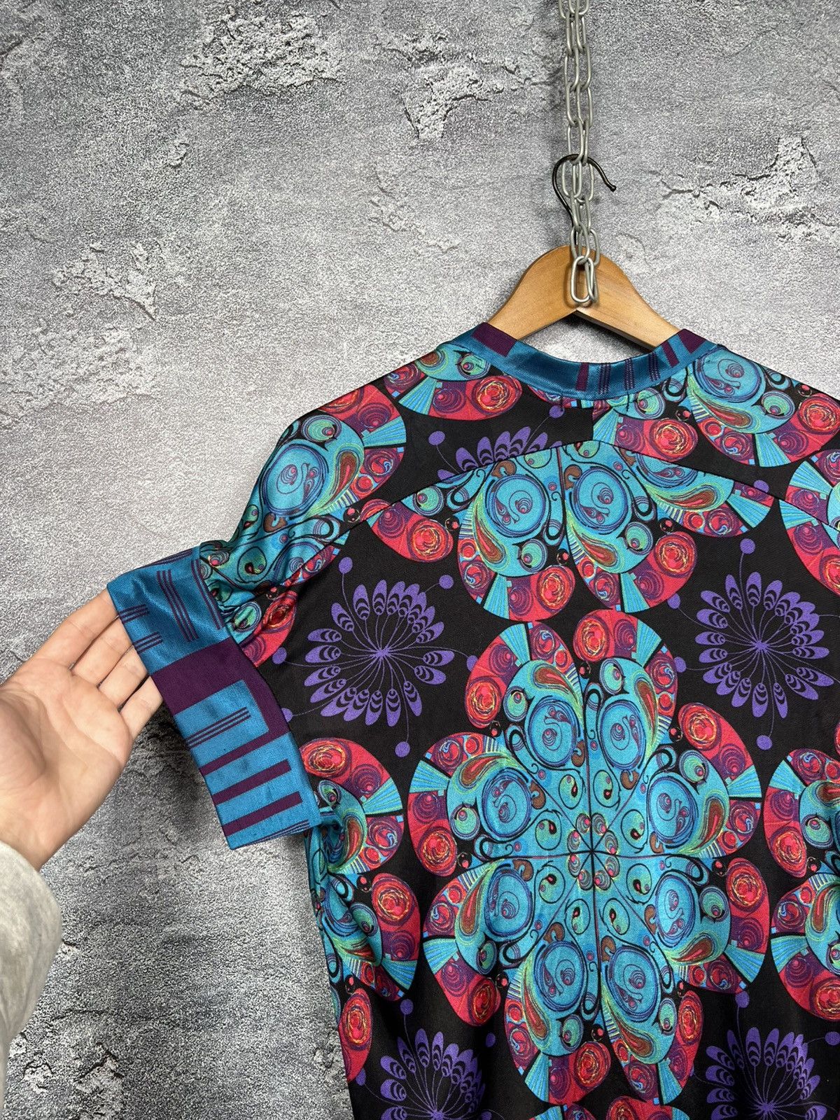 Custo Barcelona Custo Barcelona 100% Viscose Tunic With Abstract Print Size S / US 4 / IT 40 - 11 Thumbnail