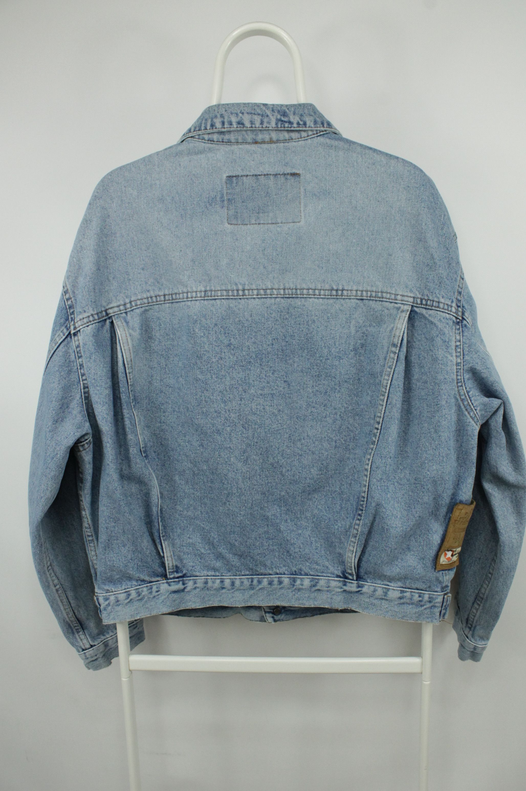 Diesel Vintage Diesel Star Series Blue Denim Trucker Jacket Size US L / EU 52-54 / 3 - 10 Thumbnail