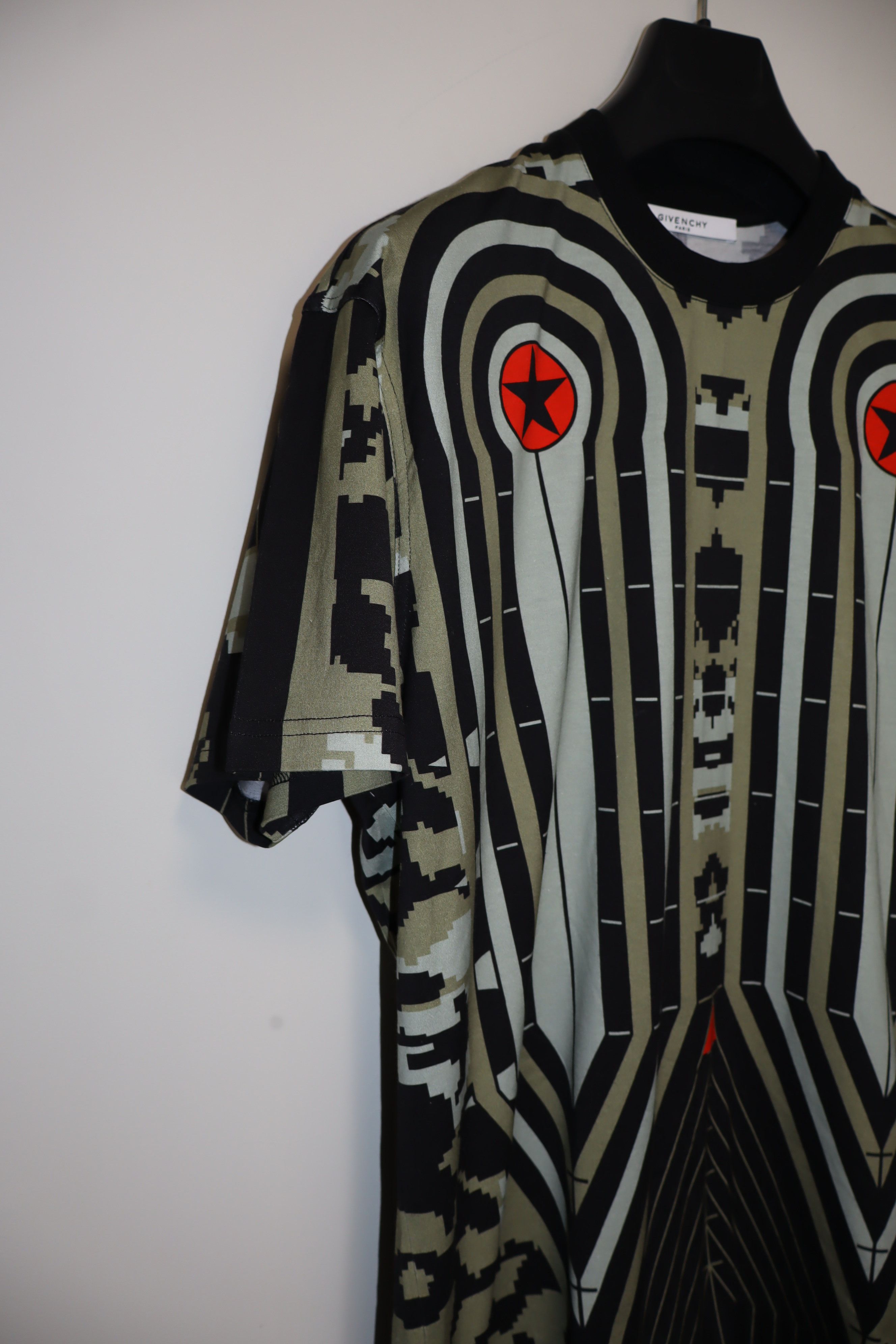 Givenchy Star target camo t-shirt Size US XXS / EU 40 - 7 Thumbnail