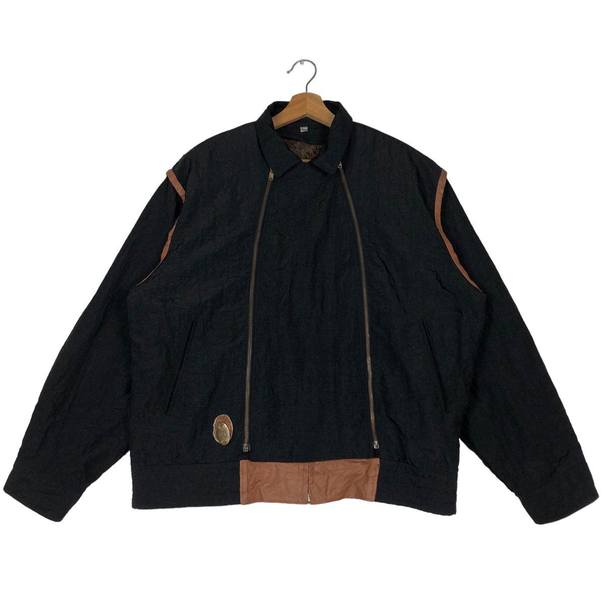 Japanese Brand 🔥Vintage Bomber Jacket Dolton Japan Inspire Issey Miyake Size US M / EU 48-50 / 2 - 1 Thumbnail