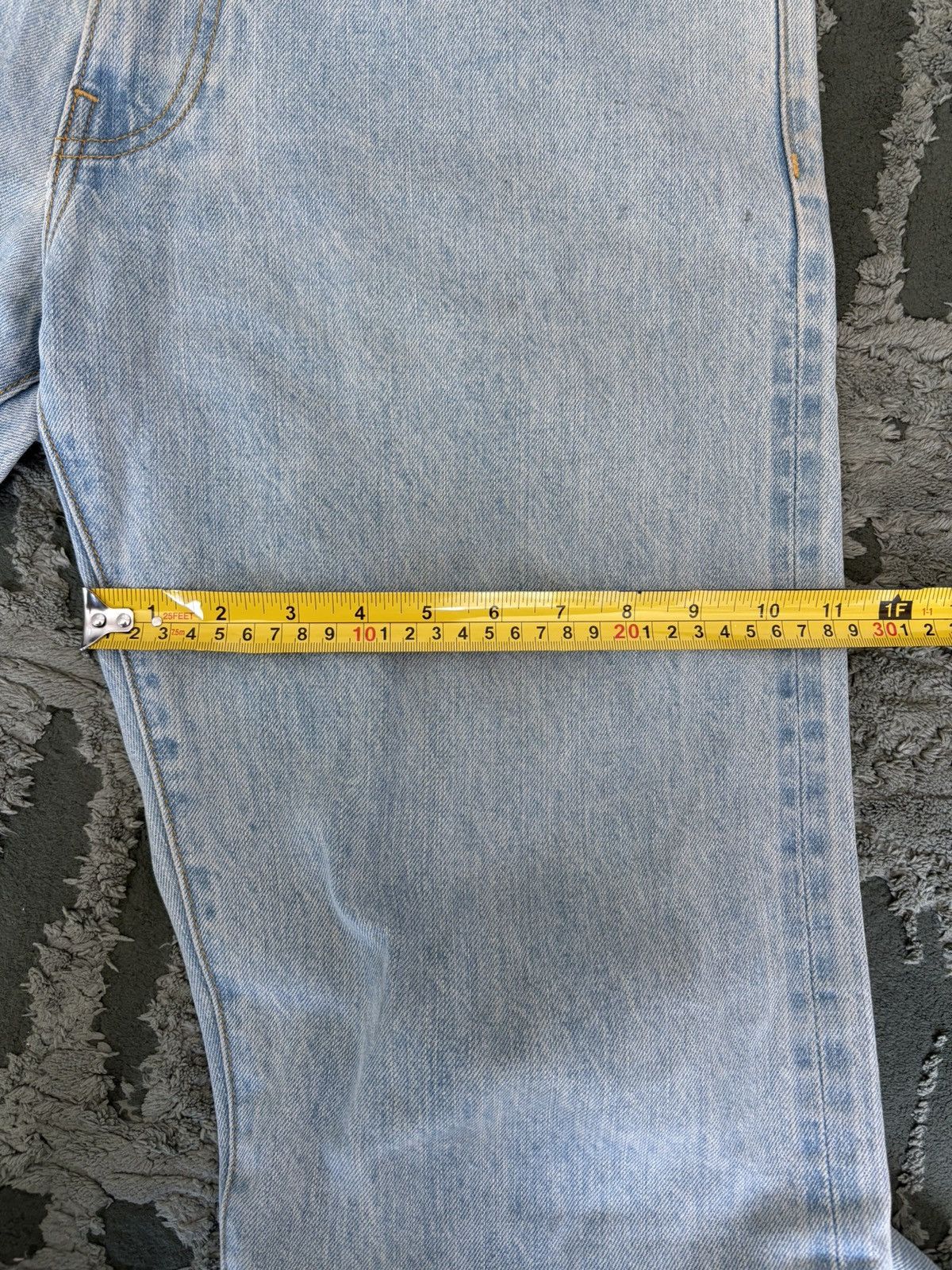 Noah Made In USA Light Blue Stonewash Selvedge Five Pocket Denim Size US 32 / EU 48 - 16 Thumbnail