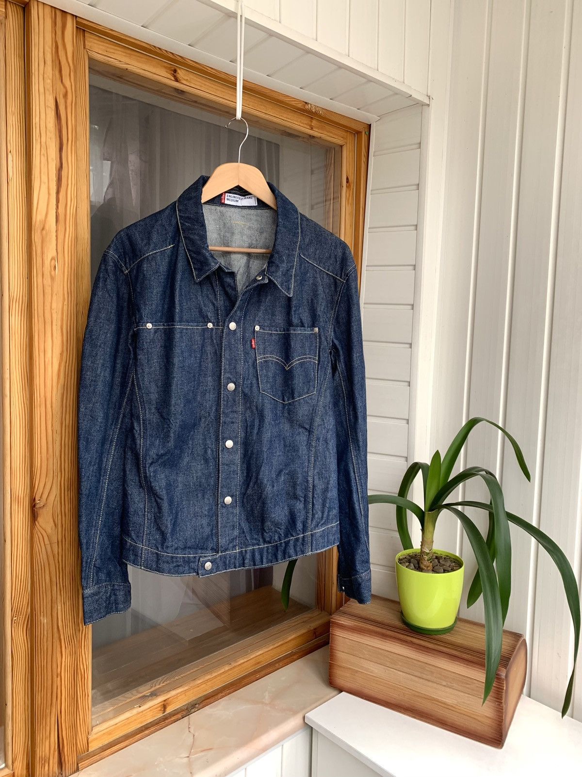 Levi's Levis Engineered Jeans Vintage Mens Denim Jacket Size M Size US M / EU 48-50 / 2 - 1 Thumbnail