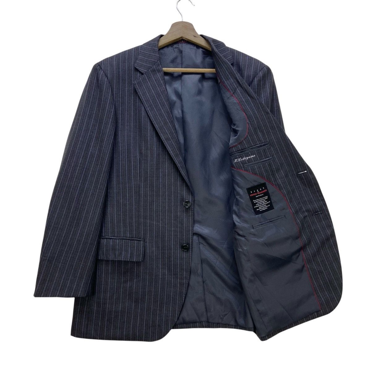 Kansai Yamamoto Kansai Yamamoto Wool Formal Blazer Coat Size US S / EU 44-46 / 1 - 2 Thumbnail