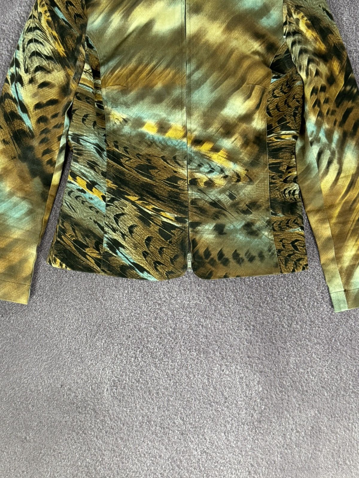 Hysteric Glamour 00s Aesthetic Coloured Overprint Y2K Zip-Up Jakcet Size M / US 6-8 / IT 42-44 - 5 Thumbnail