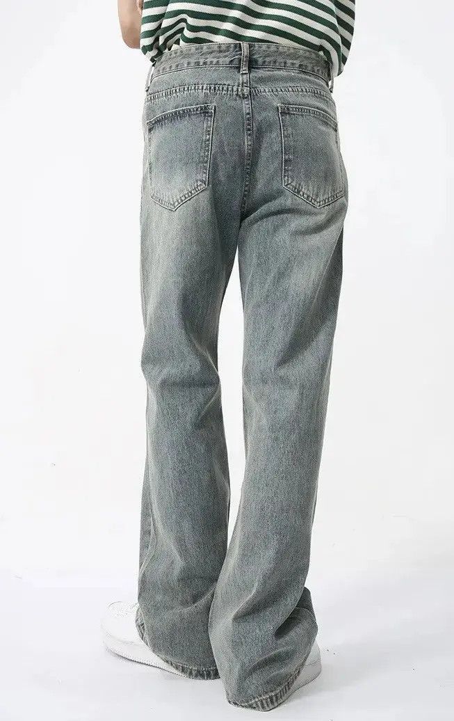 Japanese Brand Men's Ripped Denim Jeans Size US 30 / EU 46 - 4 Thumbnail