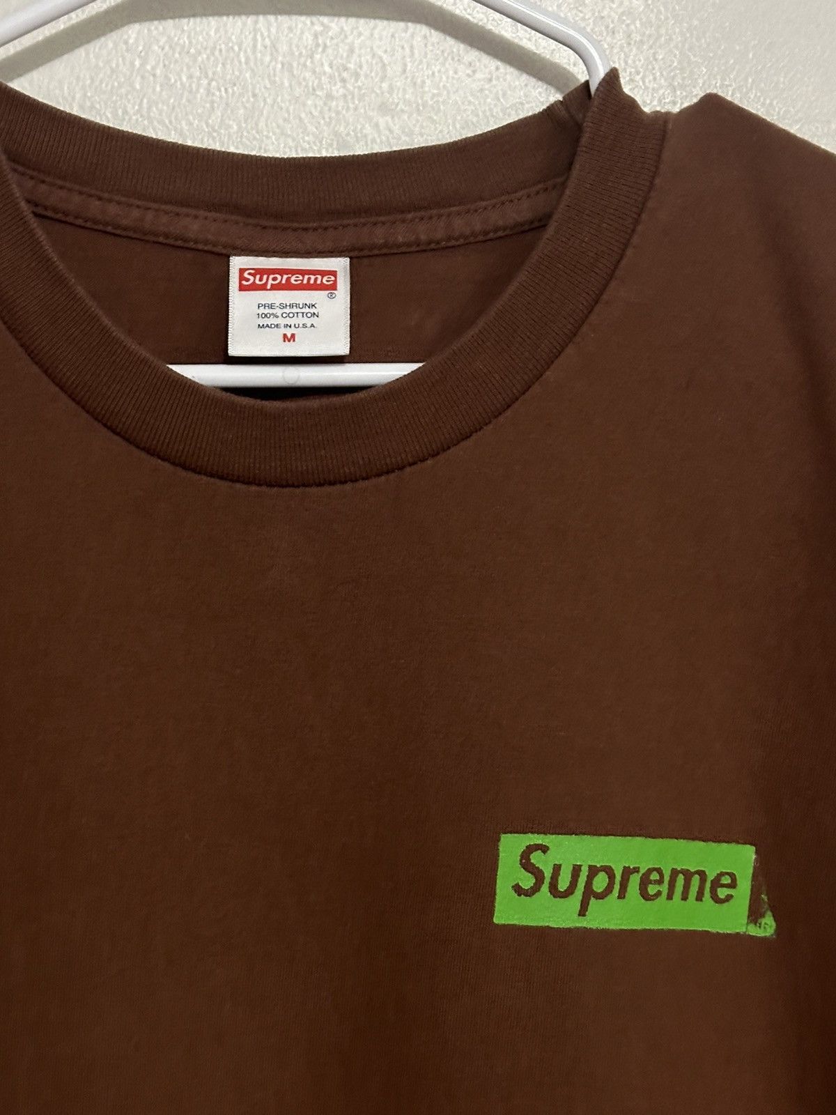 Supreme Supreme No More Shit Tee Size US M / EU 48-50 / 2 - 4 Thumbnail